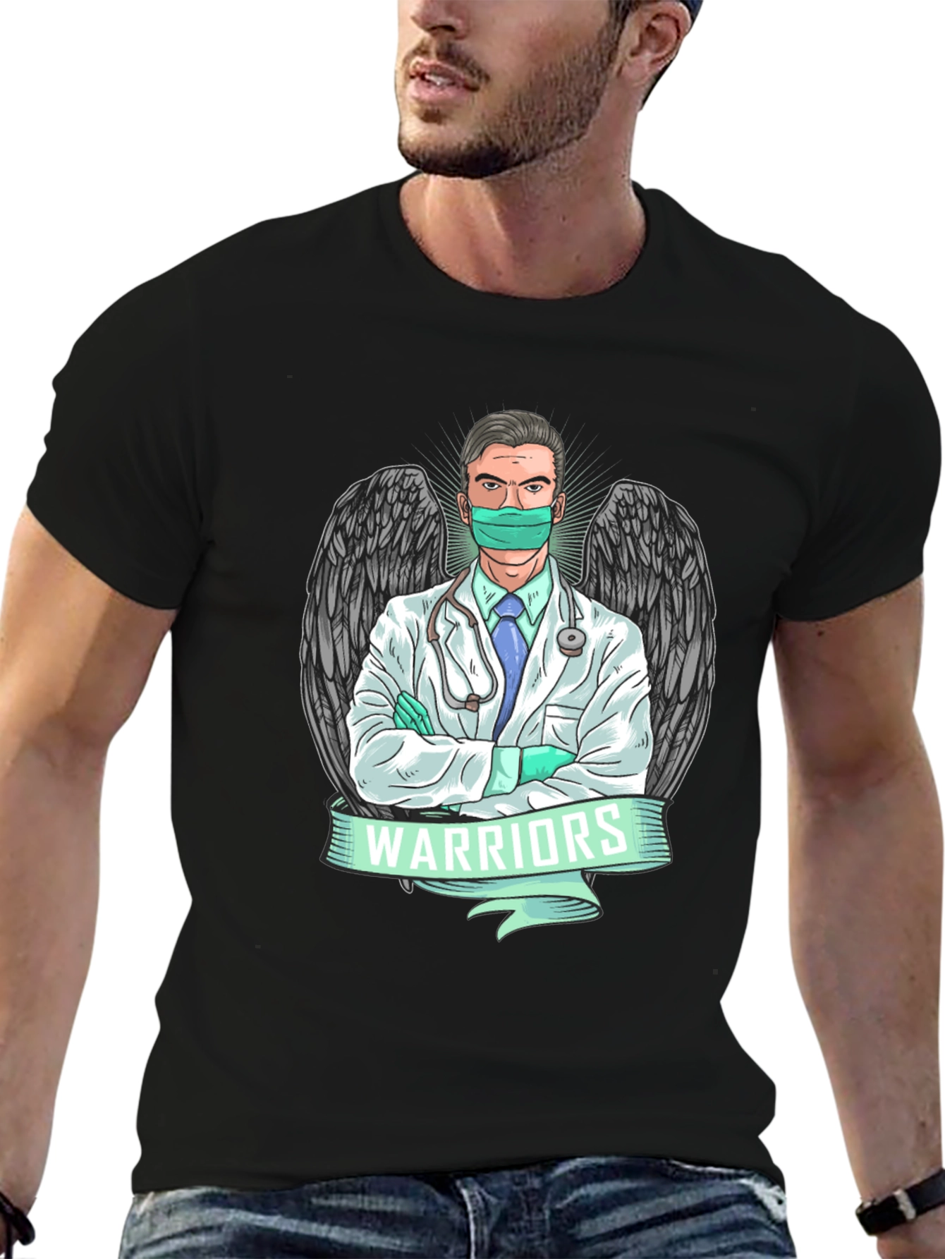 Heroic Doctor T-Shirt - Medical Warrior Apparel