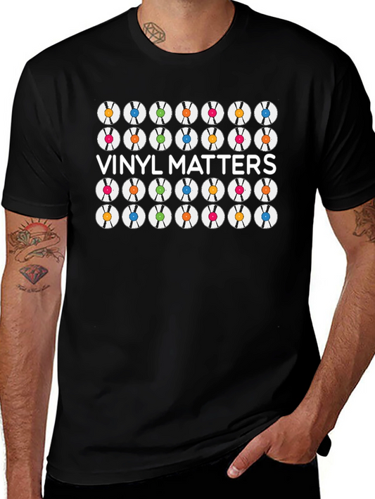 Vinyl Matters T-Shirt - Music Lover Tee