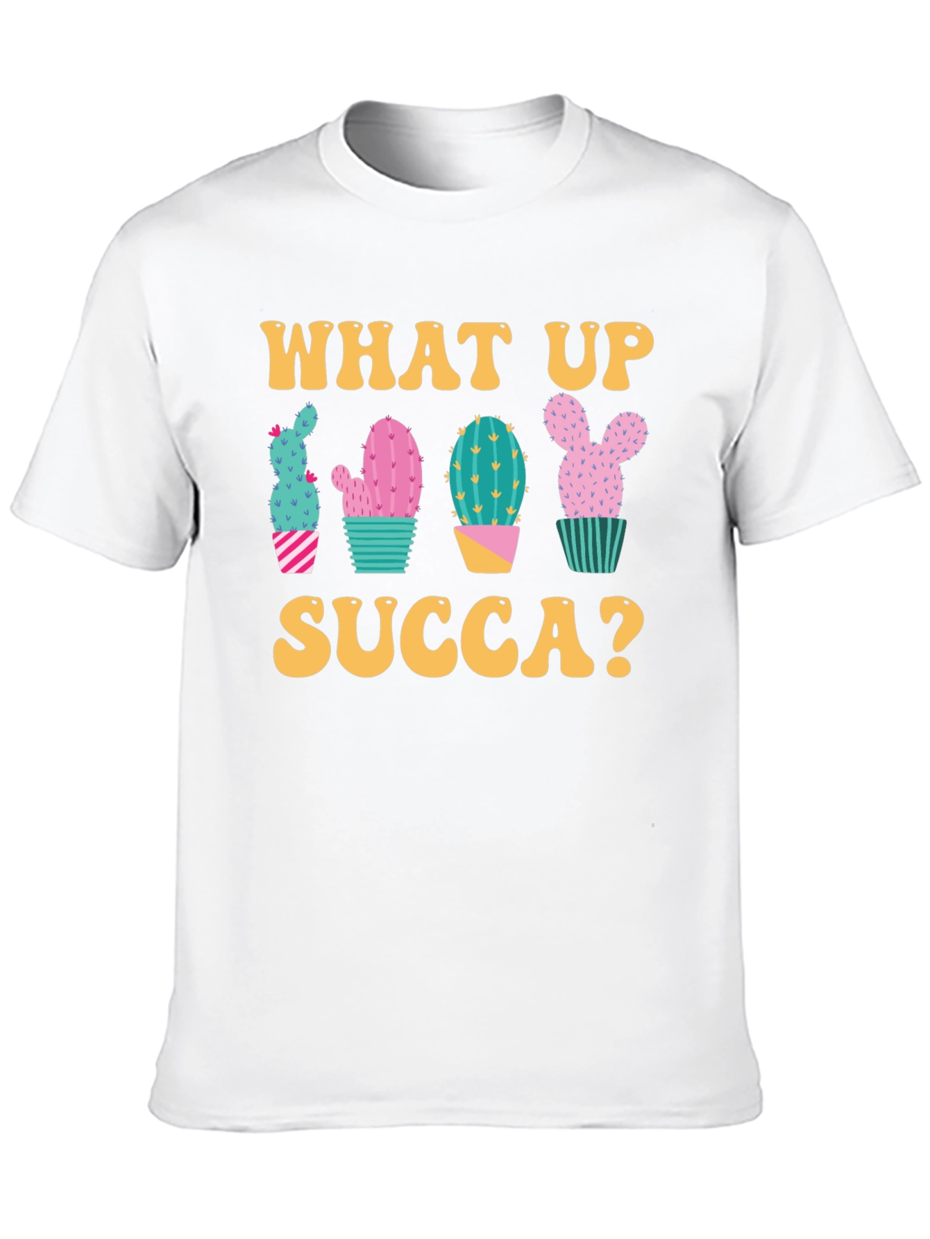 What Up Succa? Cactus Graphic Tee
