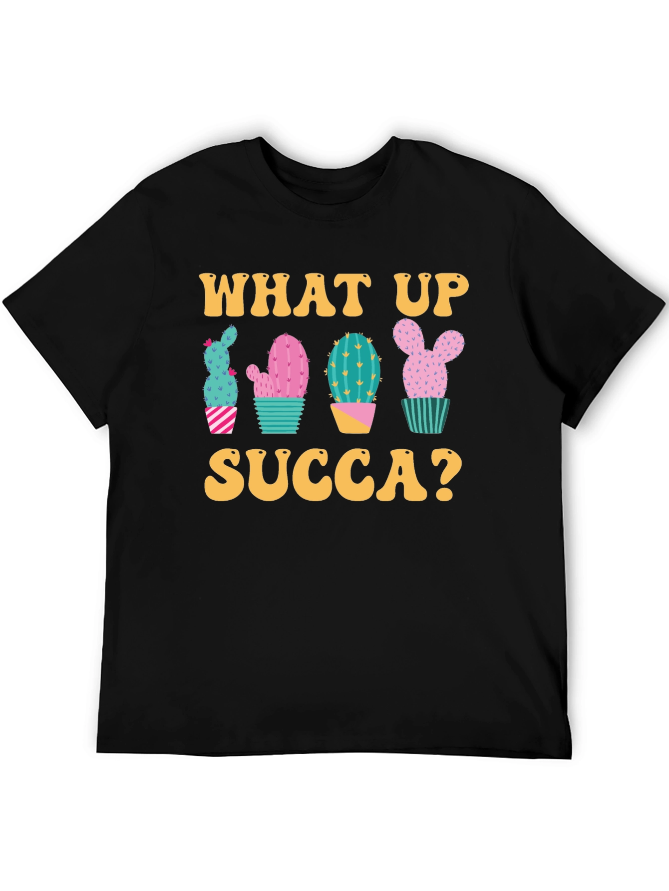 What Up Succa? Cactus Graphic Tee