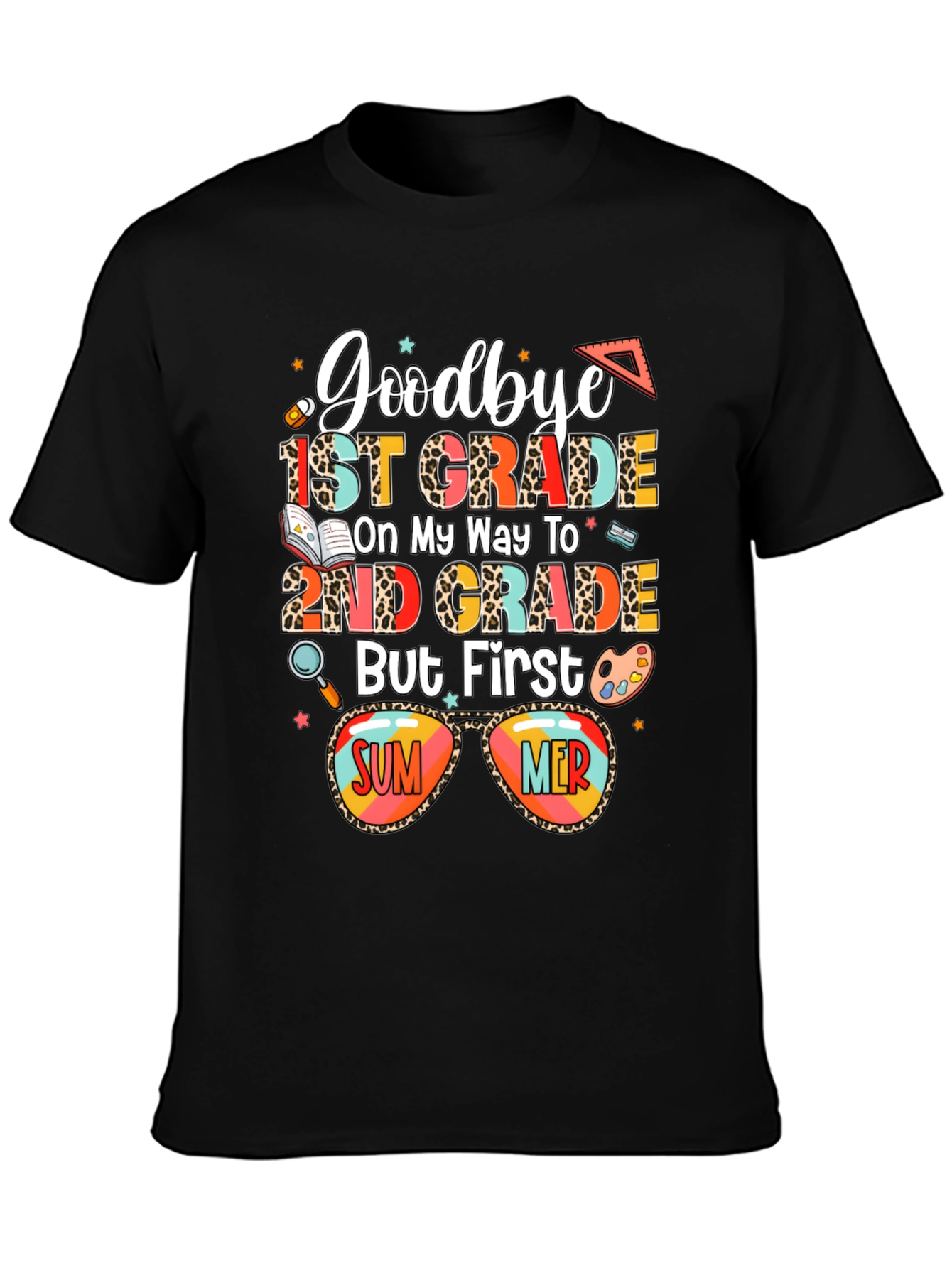 Goodbye 1st Grade Summer Vacation T-Shirt