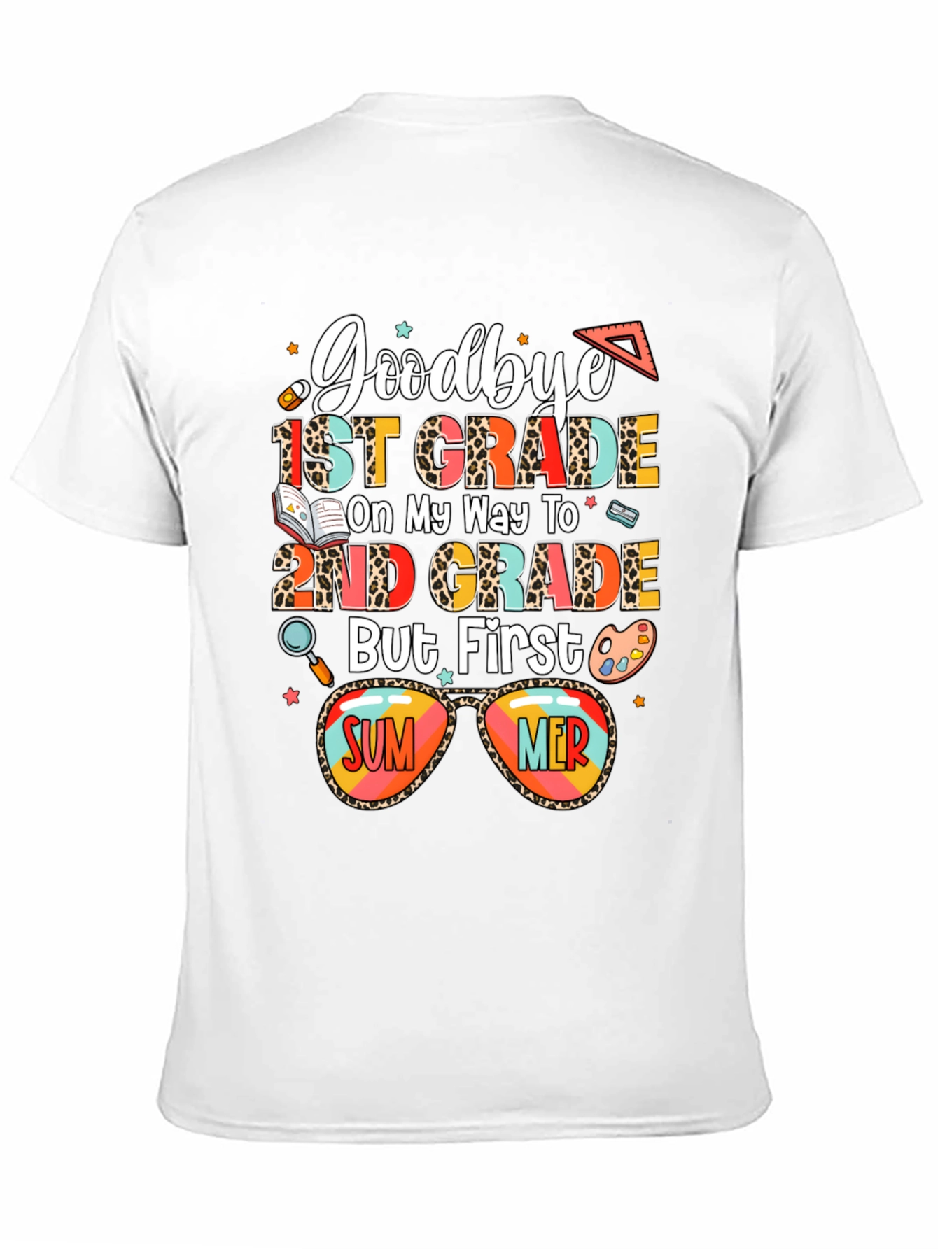 Goodbye 1st Grade Summer Vacation T-Shirt