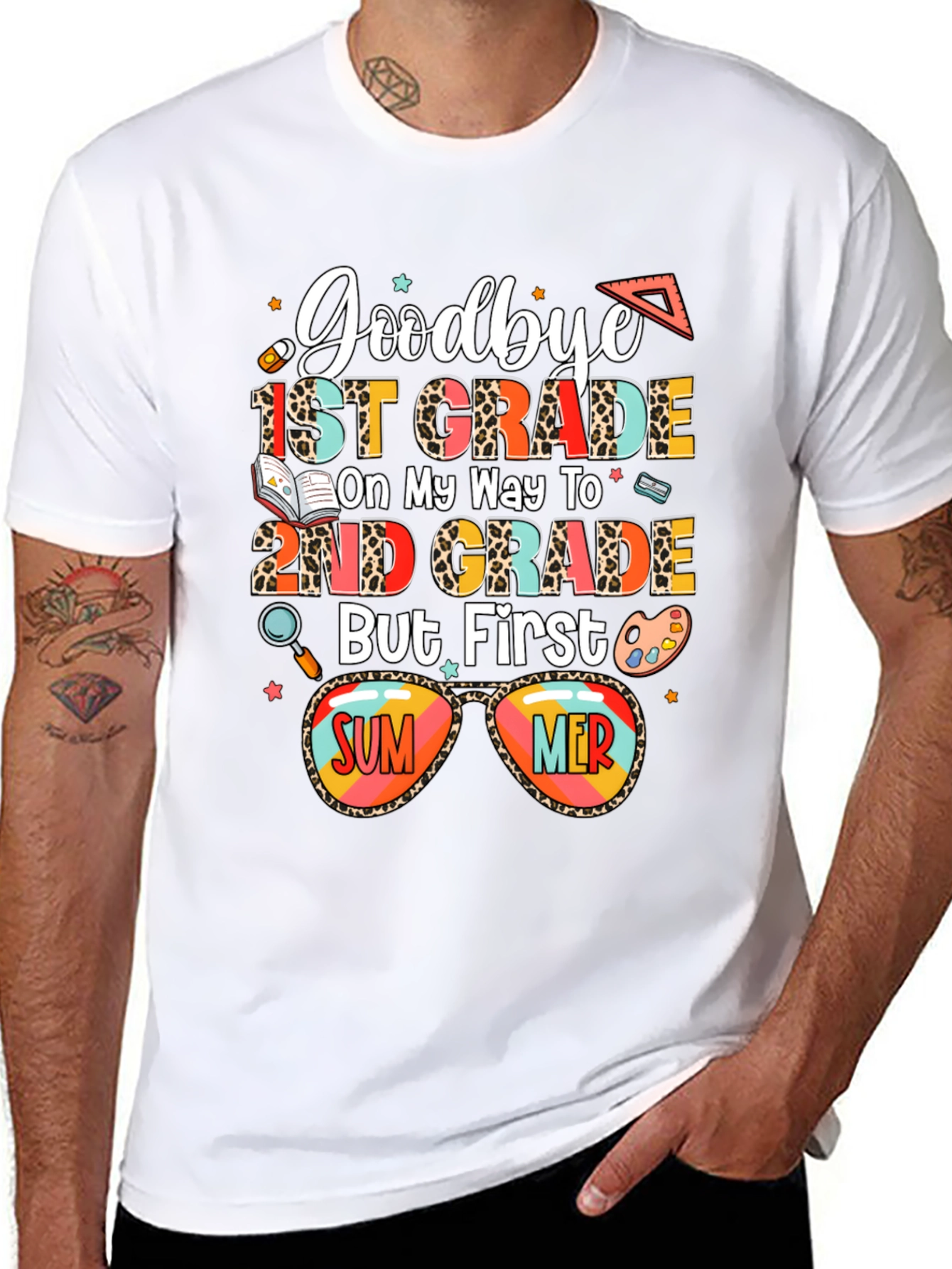 Goodbye 1st Grade Summer Vacation T-Shirt