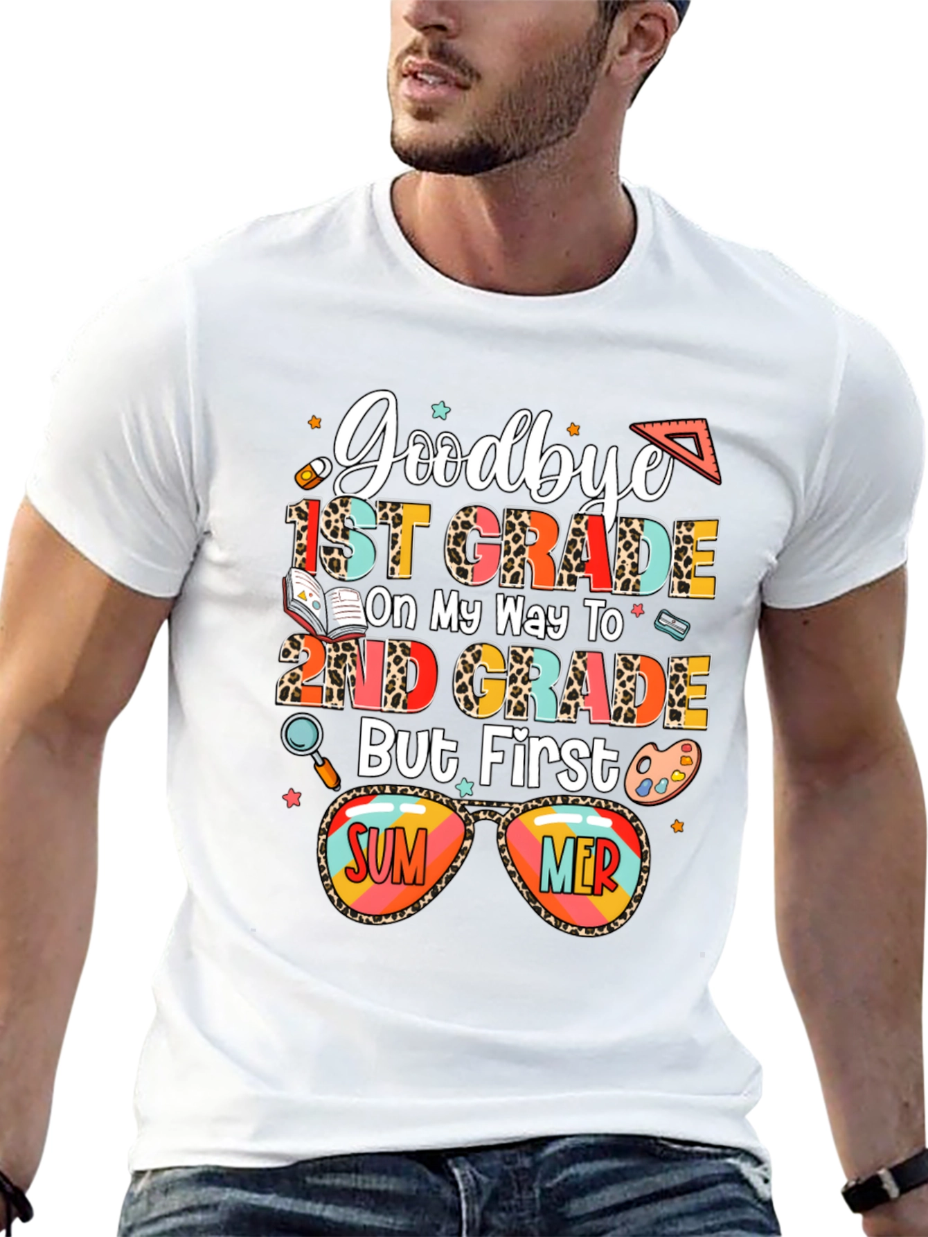 Goodbye 1st Grade Summer Vacation T-Shirt