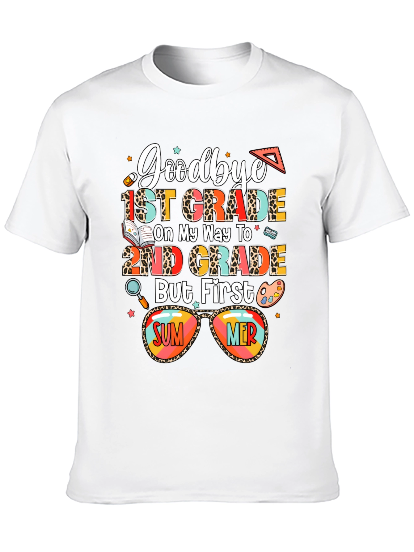 Goodbye 1st Grade Summer Vacation T-Shirt
