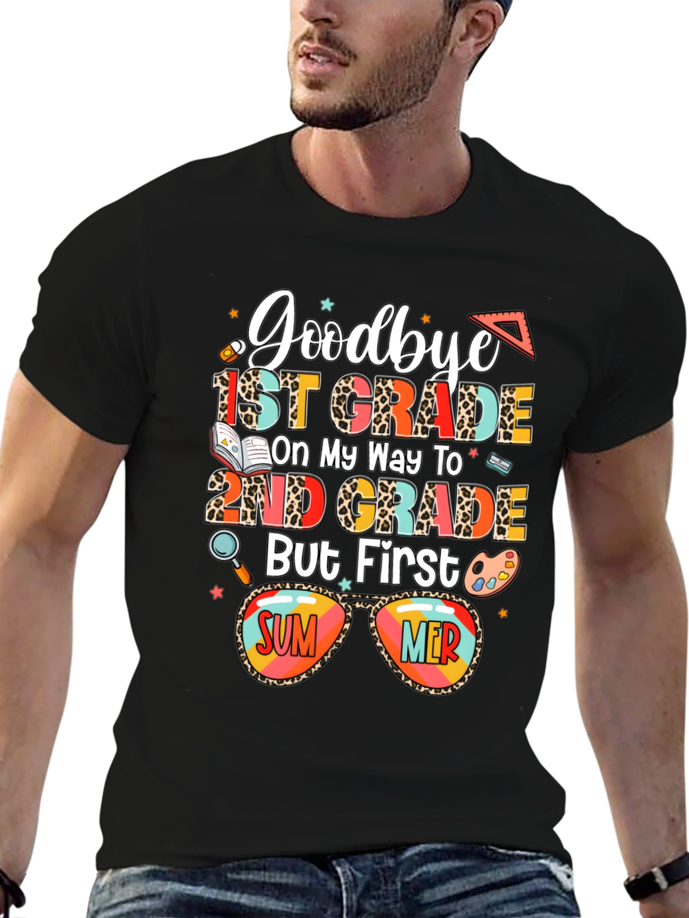 Goodbye 1st Grade Summer Vacation T-Shirt