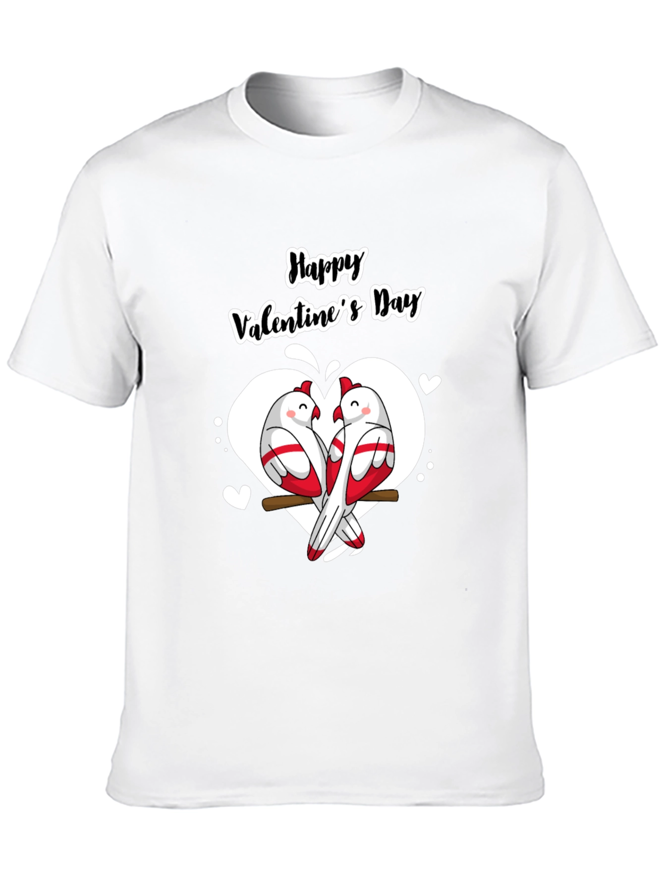 Happy Valentines Day Birds T-Shirt