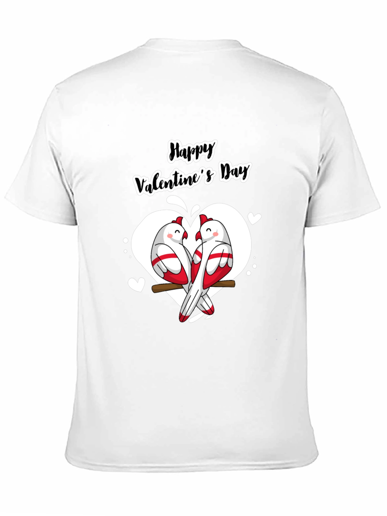 Happy Valentines Day Birds T-Shirt