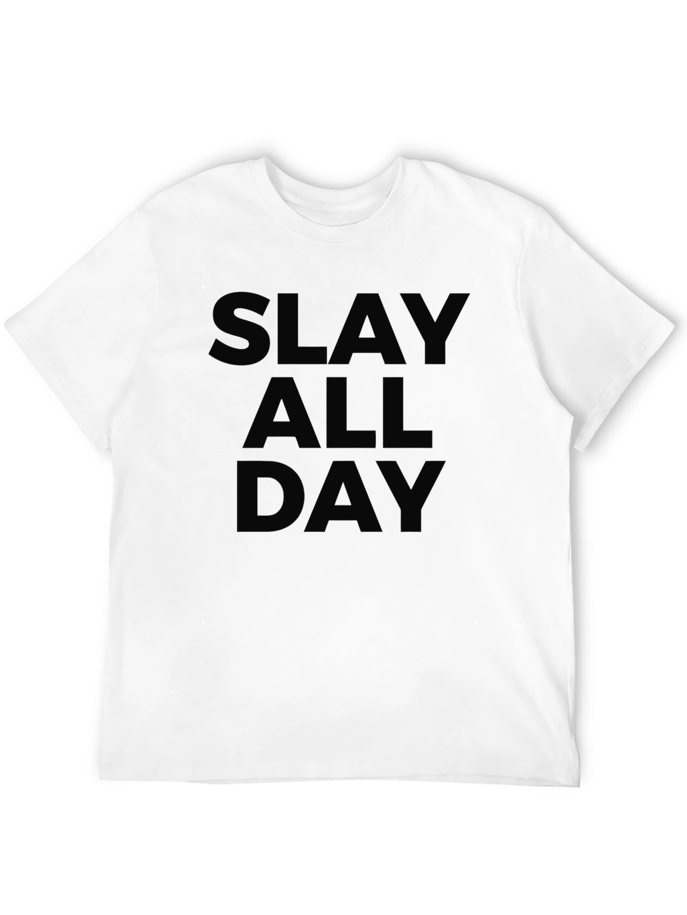 Slay All Day Black Graphic Tee