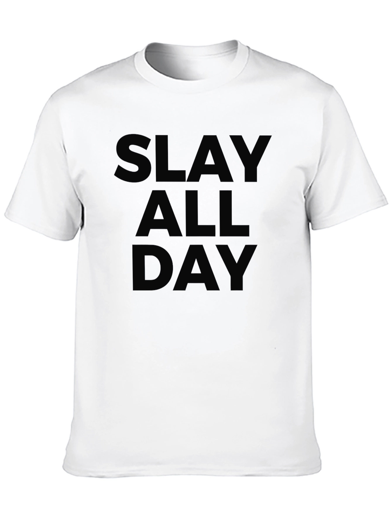 Slay All Day Black Graphic Tee
