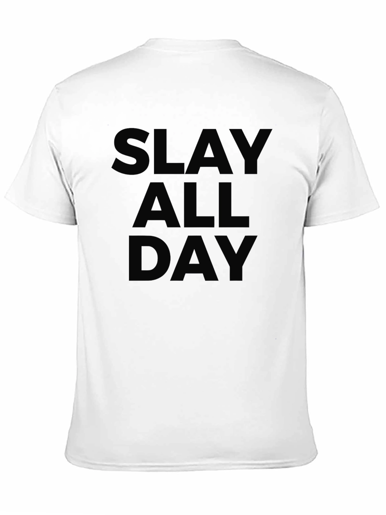 Slay All Day Black Graphic Tee
