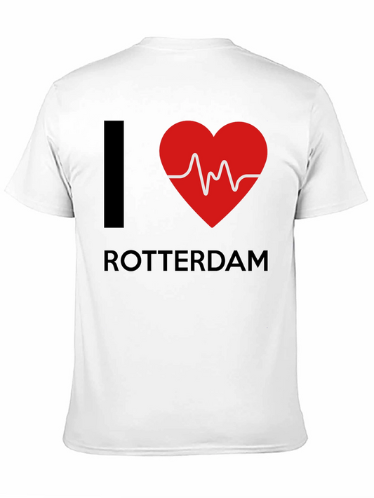 I Heart Rotterdam T-Shirt - Black Graphic Tee