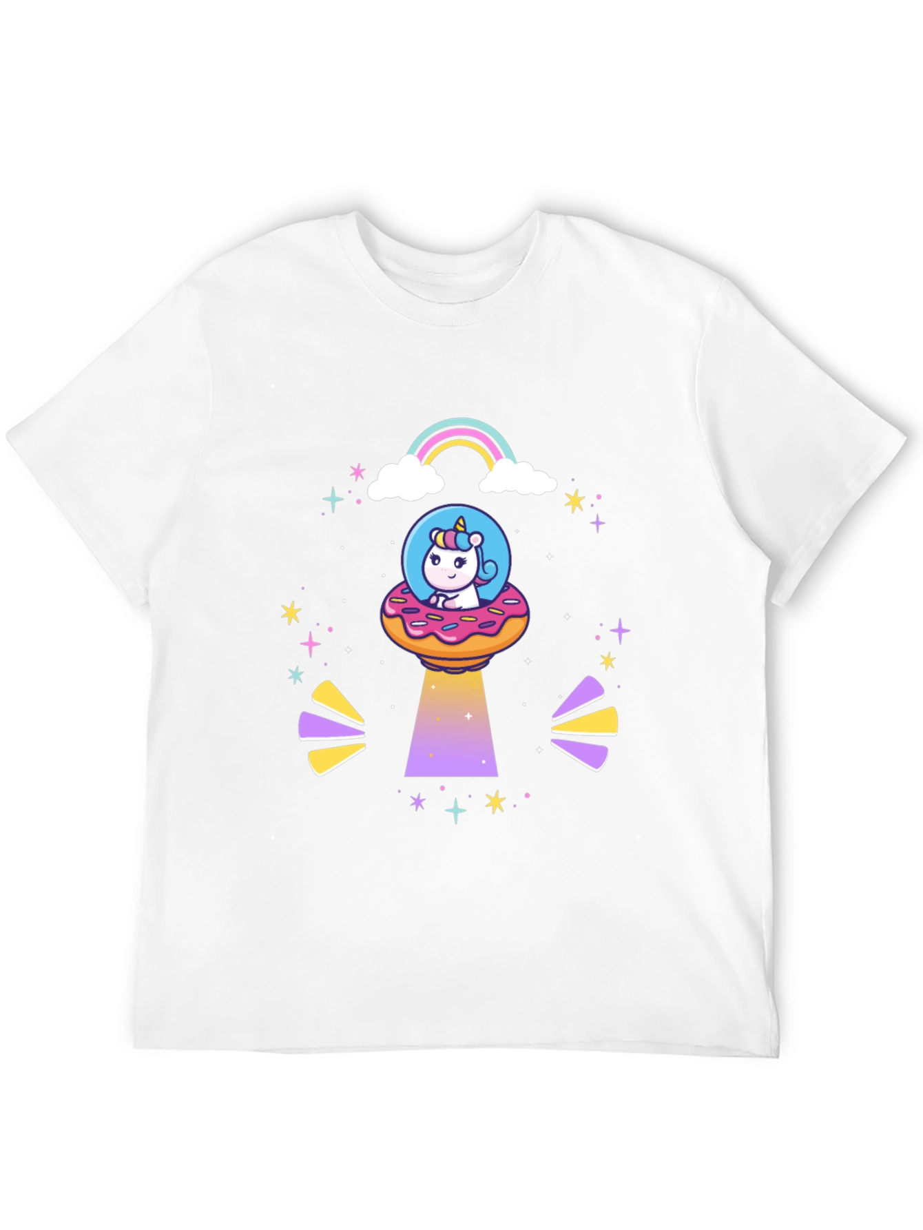 Unicorn Donut UFO T-Shirt