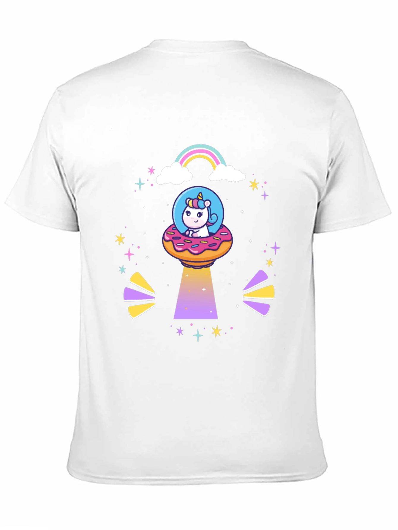 Unicorn Donut UFO T-Shirt