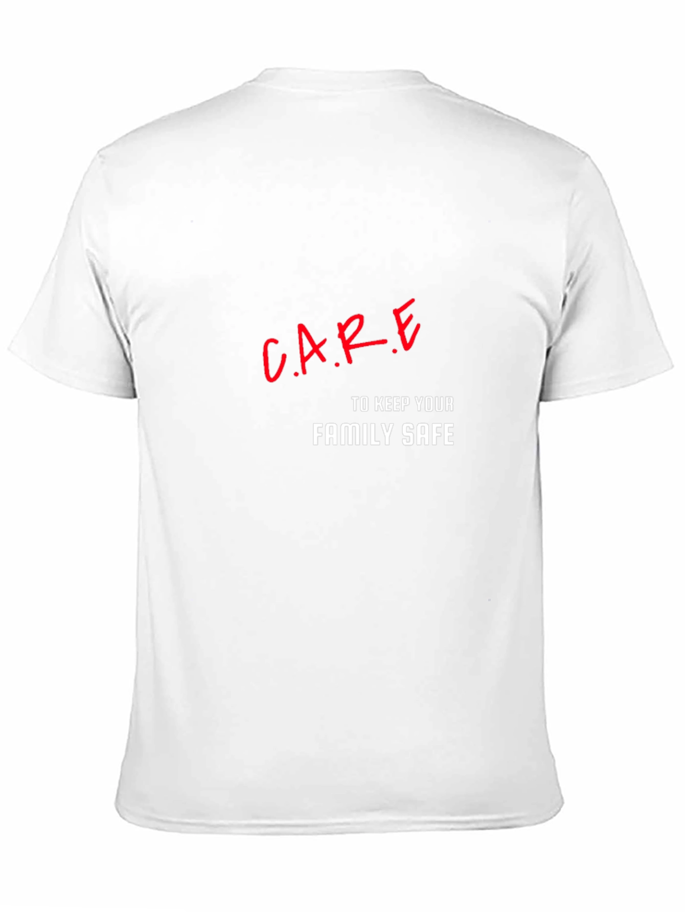 C.A.R.E Family Safe Black T-Shirt
