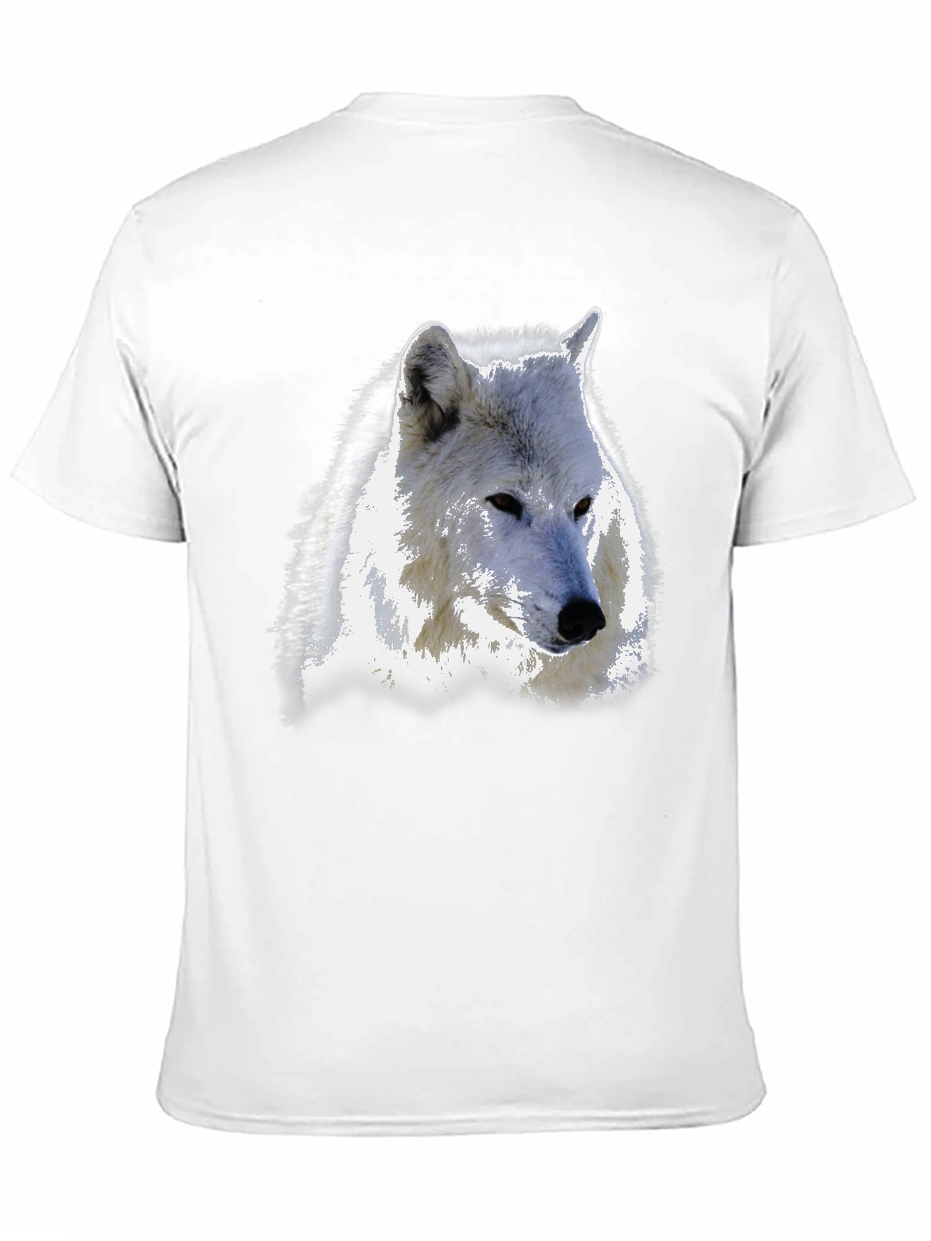 Wolf Graphic T-Shirt - Bold Black Tee