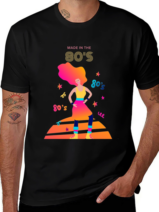 Retro 80s Graphic Tee - Totally Awesome!