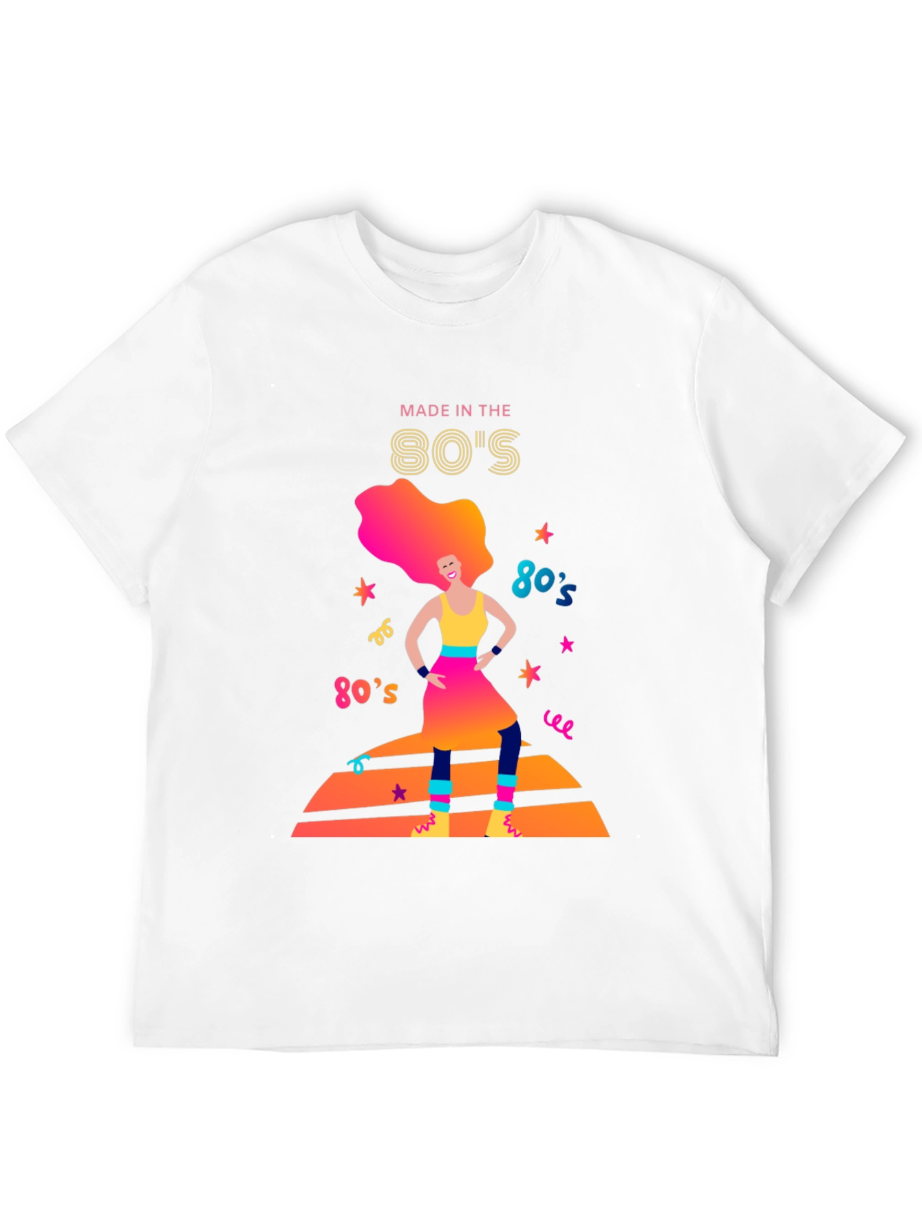 Retro 80s Graphic Tee - Totally Awesome!