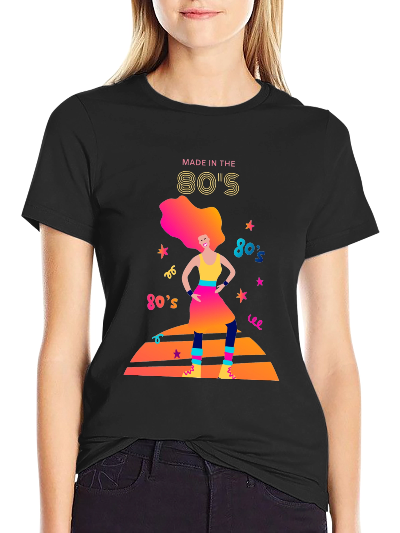 Retro 80s Graphic Tee - Totally Awesome!