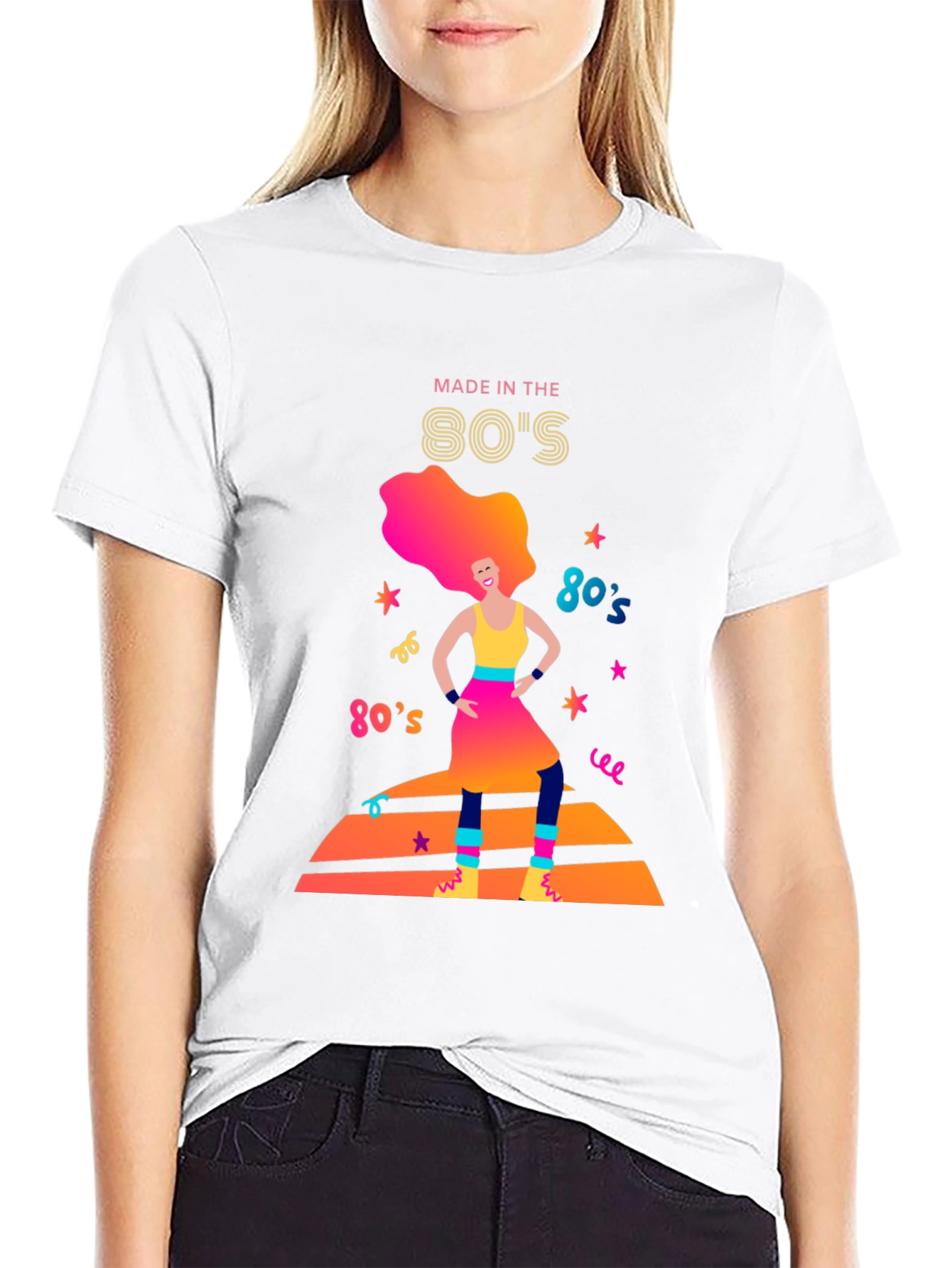 Retro 80s Graphic Tee - Totally Awesome!