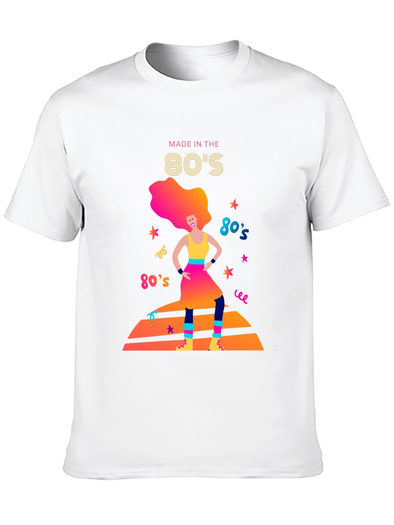 Retro 80s Graphic Tee - Totally Awesome!