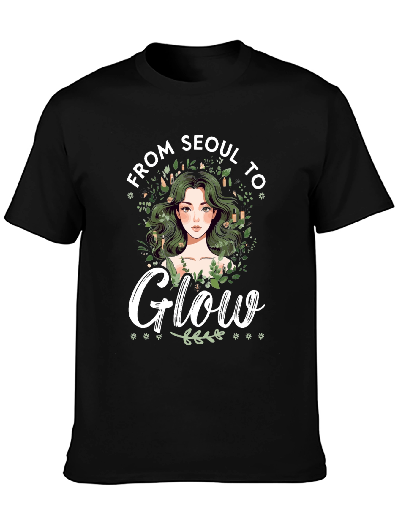 Seoul to Glow Graphic Print Tee