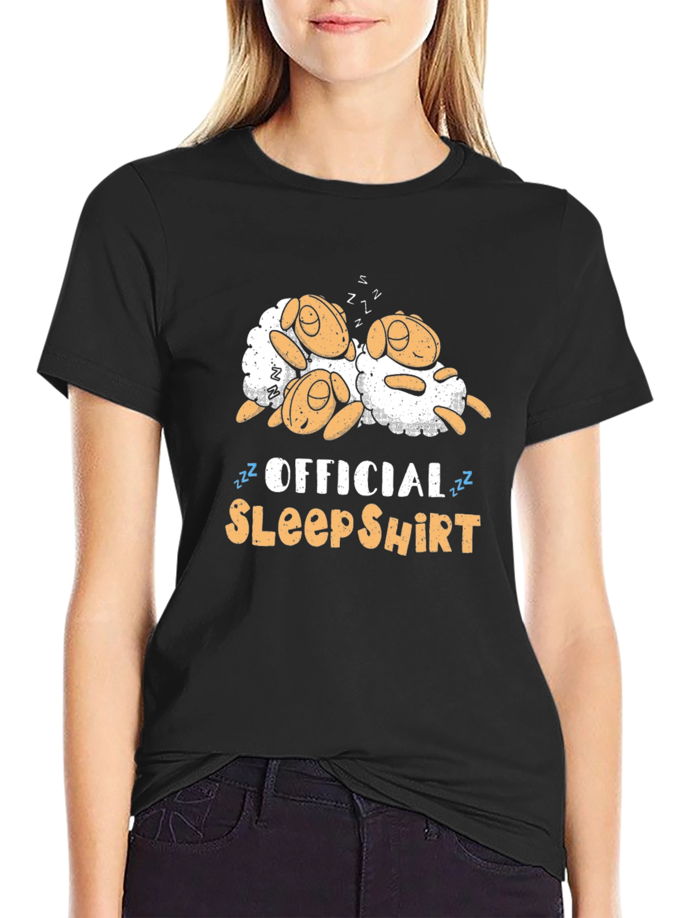 Official SleepShirt Sheep Graphic Tee