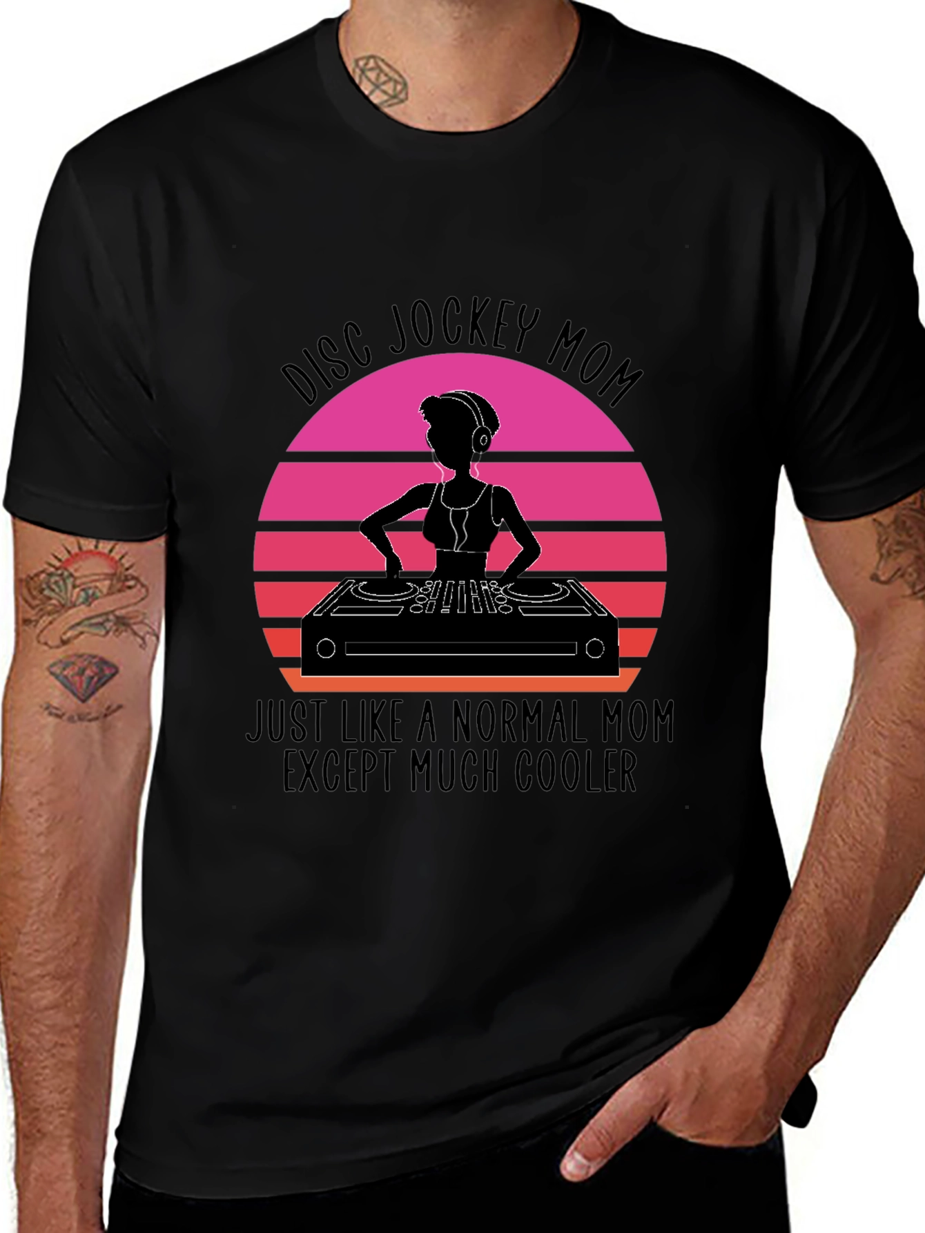 Disc Jockey Mom Graphic Tee