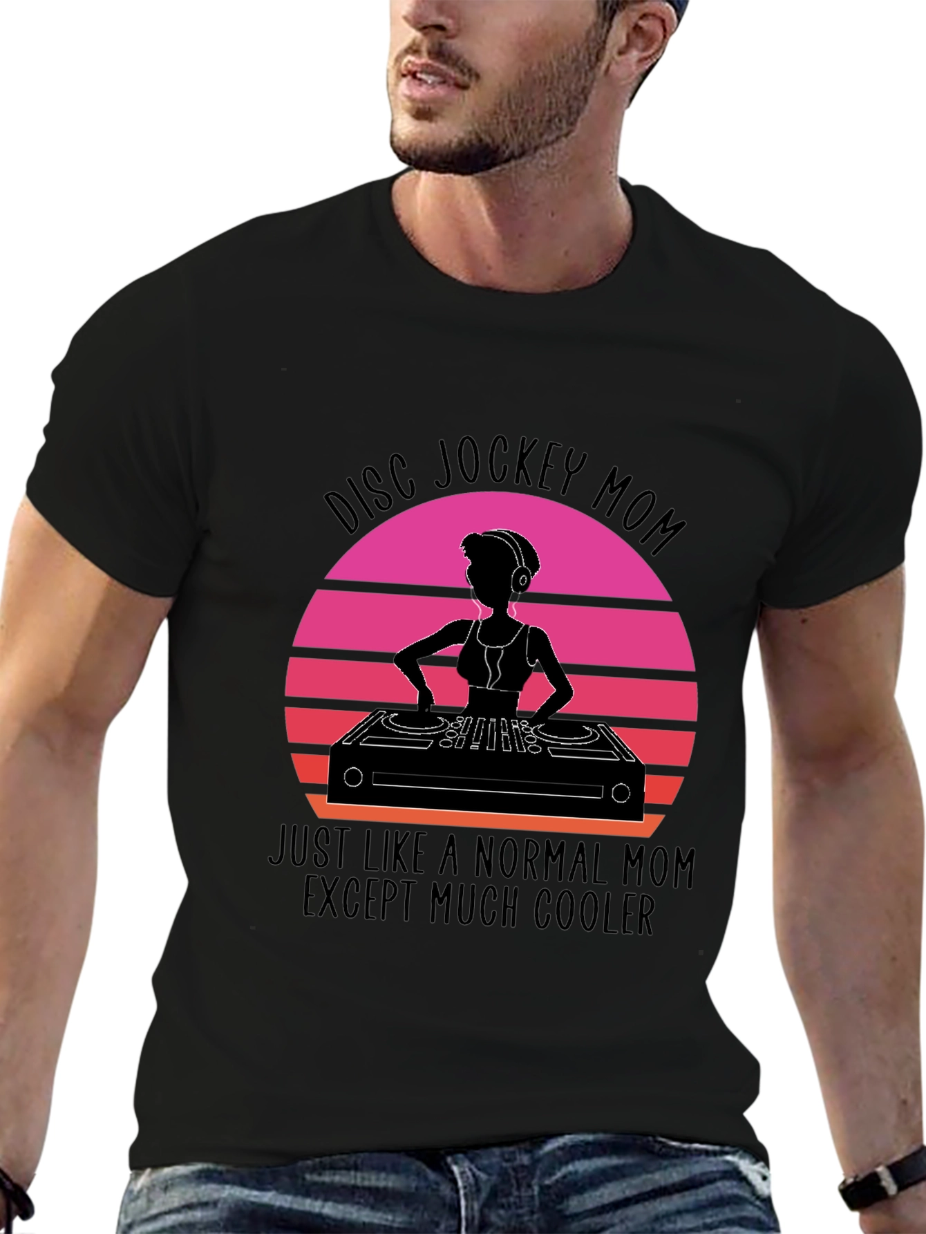 Disc Jockey Mom Graphic Tee