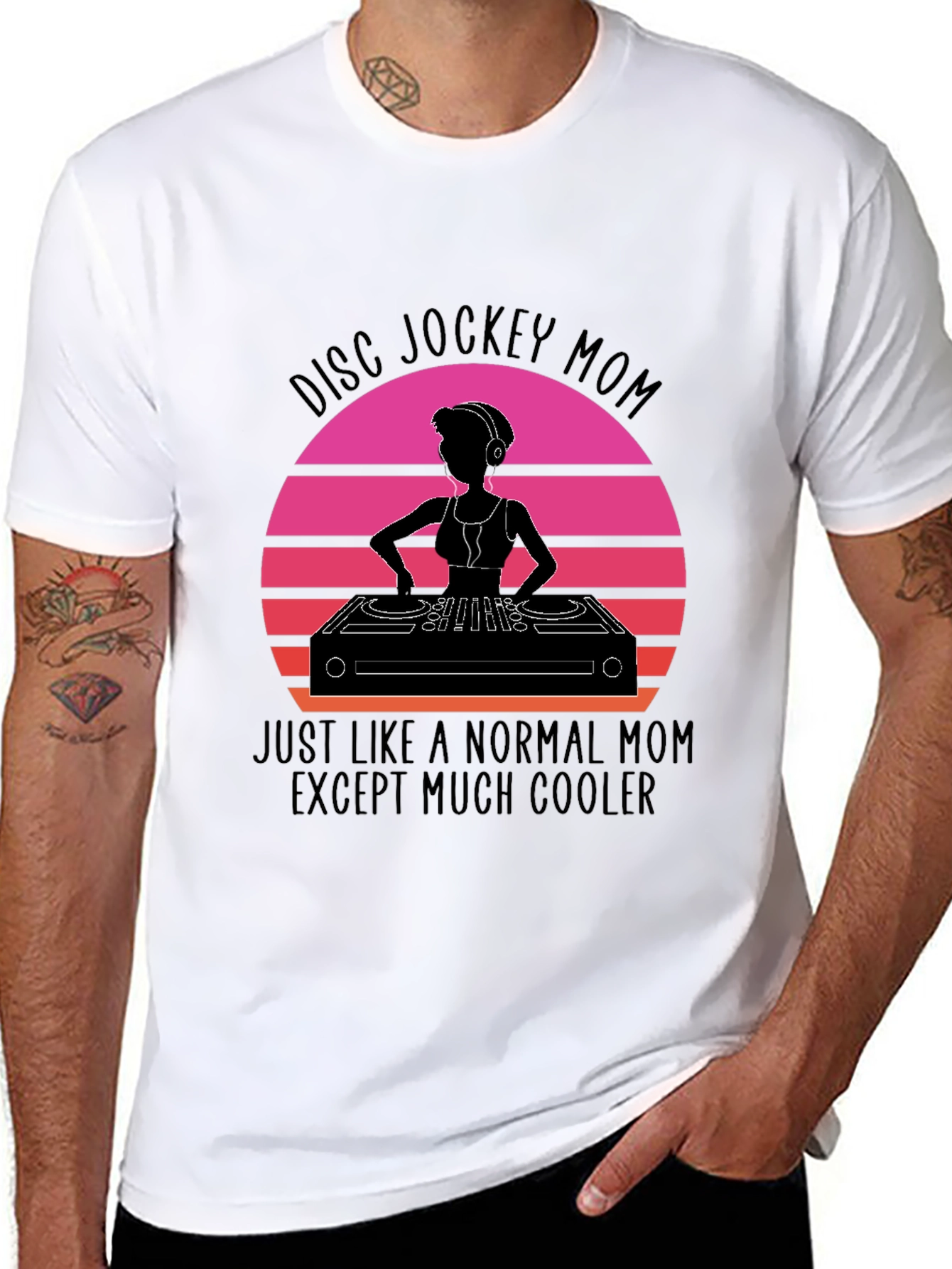 Disc Jockey Mom Graphic Tee