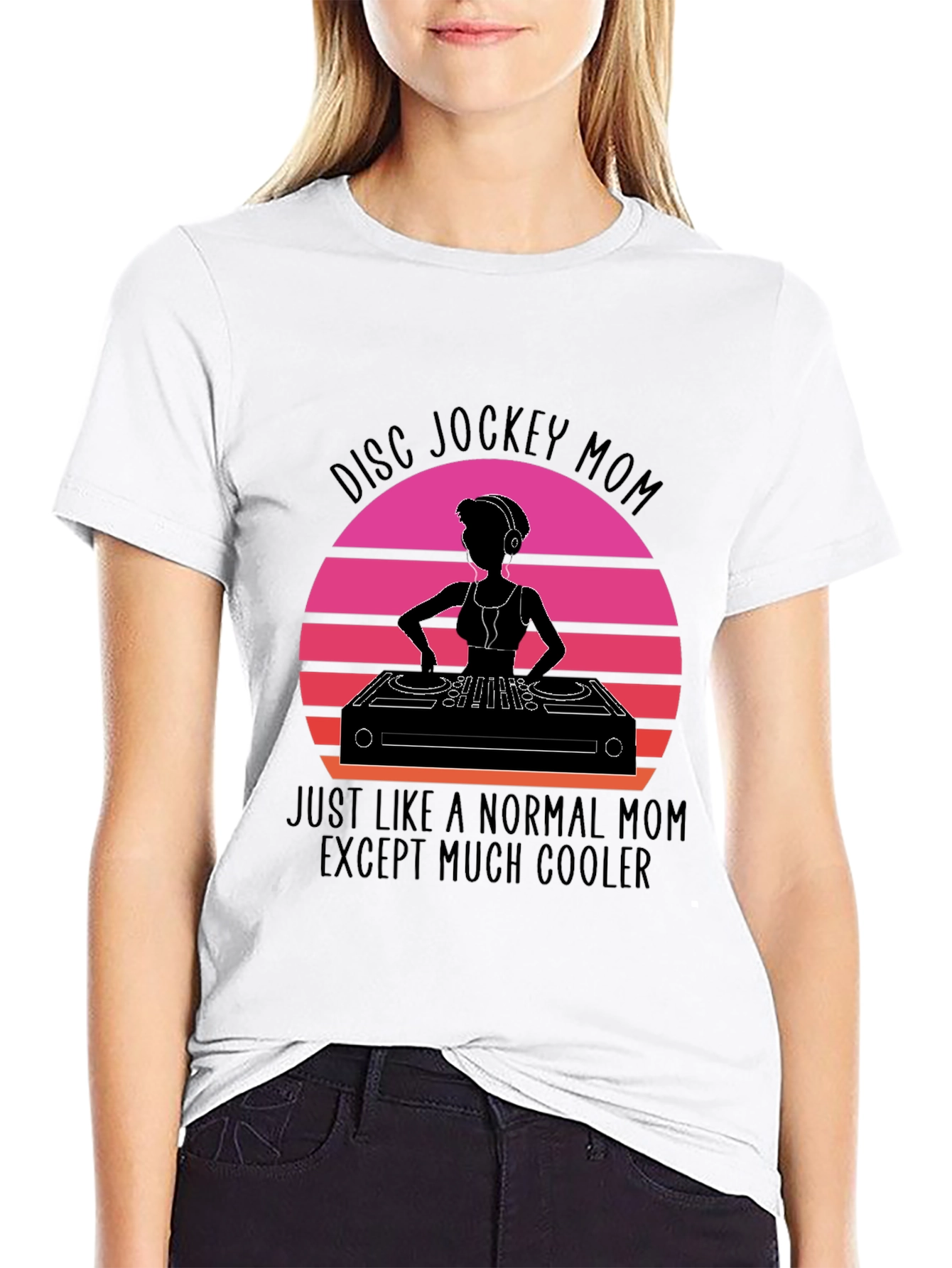 Disc Jockey Mom Graphic Tee
