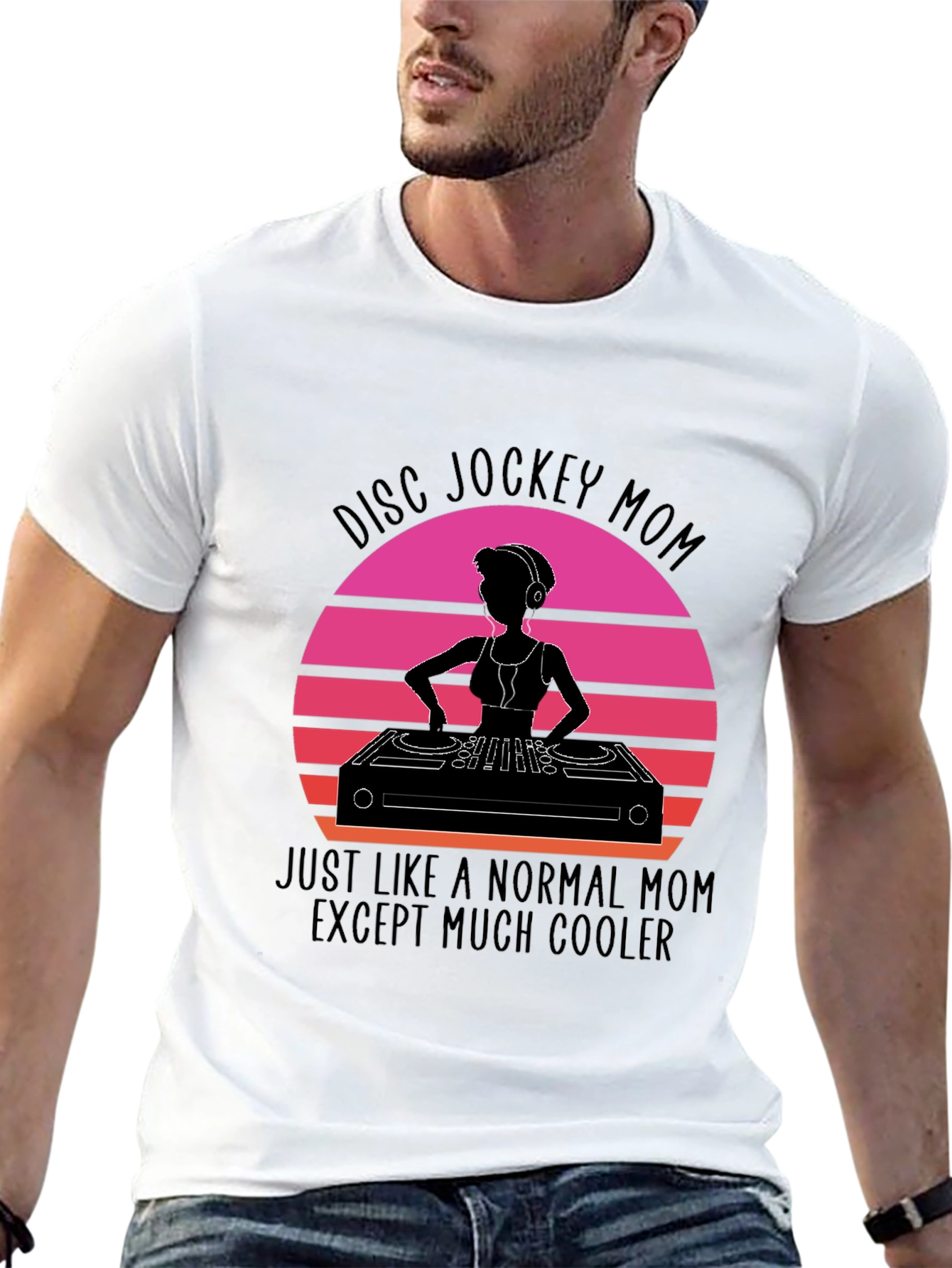 Disc Jockey Mom Graphic Tee