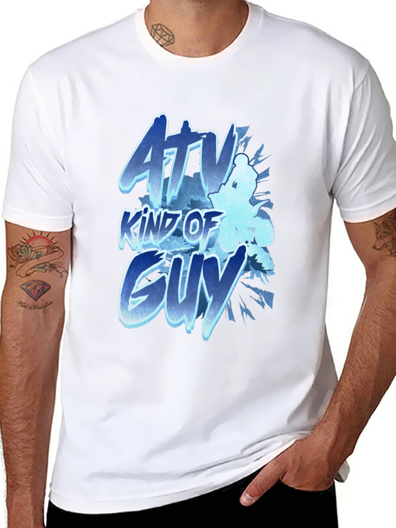 ATV Kind Of Guy T-Shirt - Black