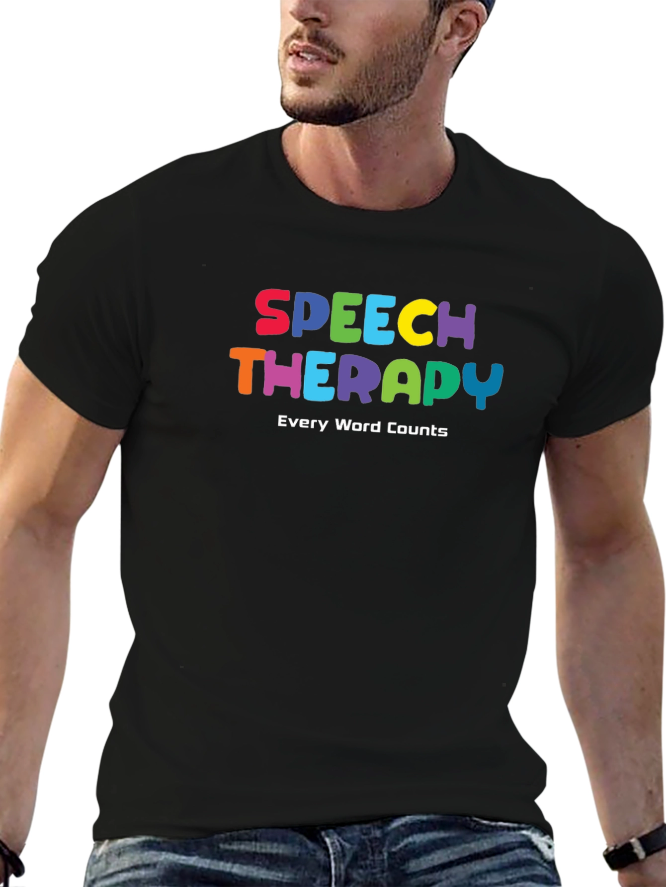 Speech Therapy T-Shirt: Every Word Counts