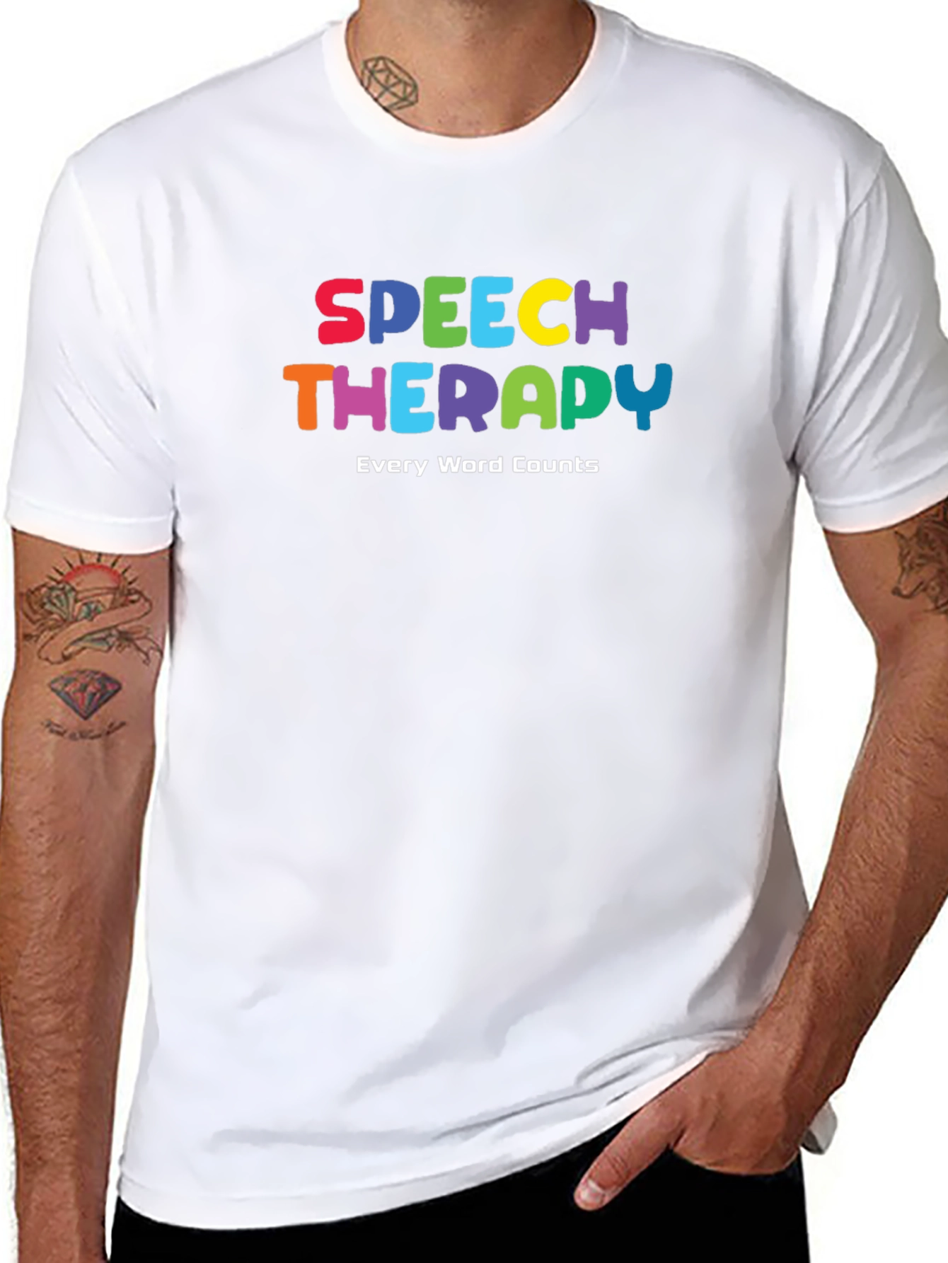 Speech Therapy T-Shirt: Every Word Counts