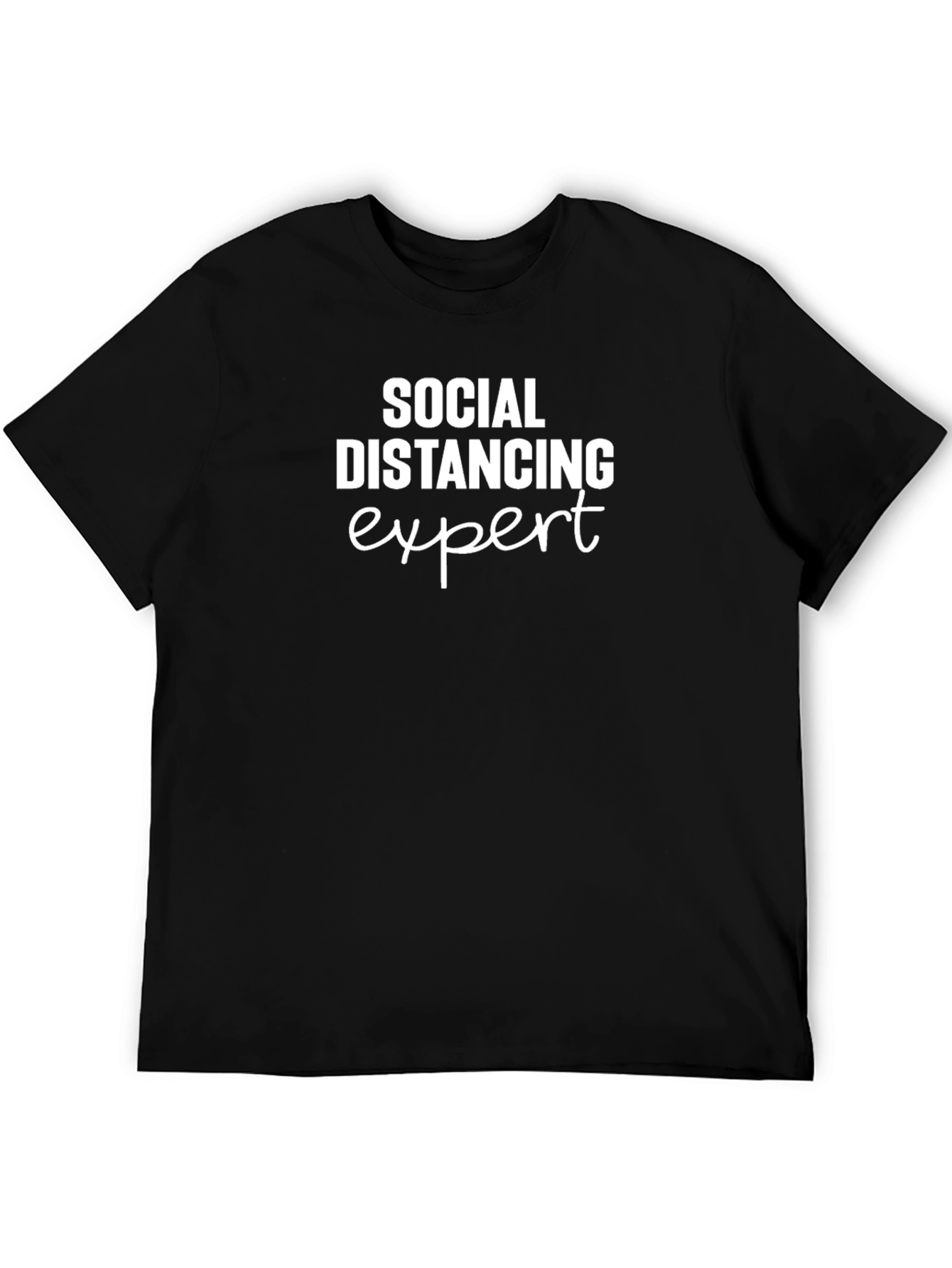 Social Distancing Expert Graphic T-Shirt