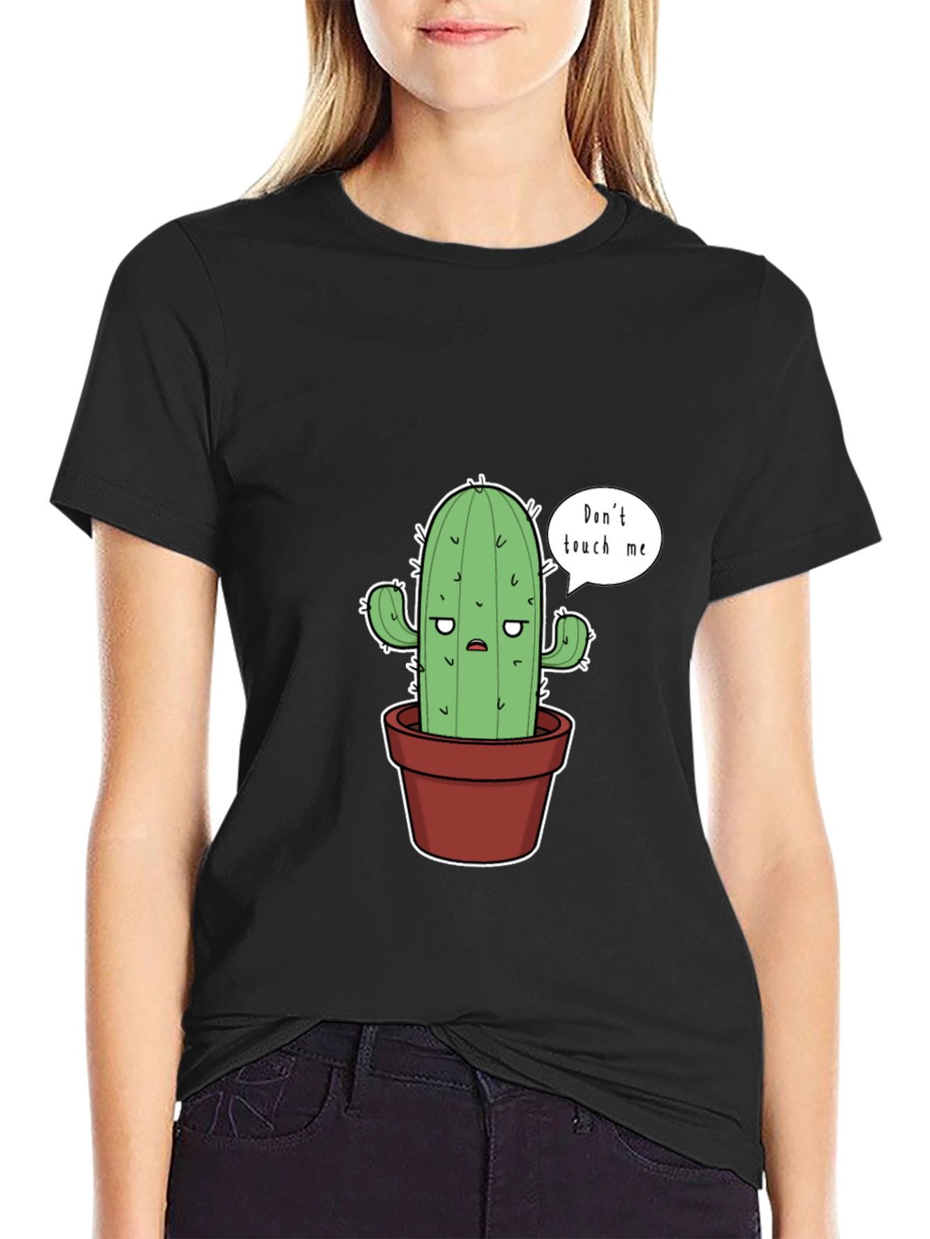 Dont Touch Me Cactus Graphic Tee