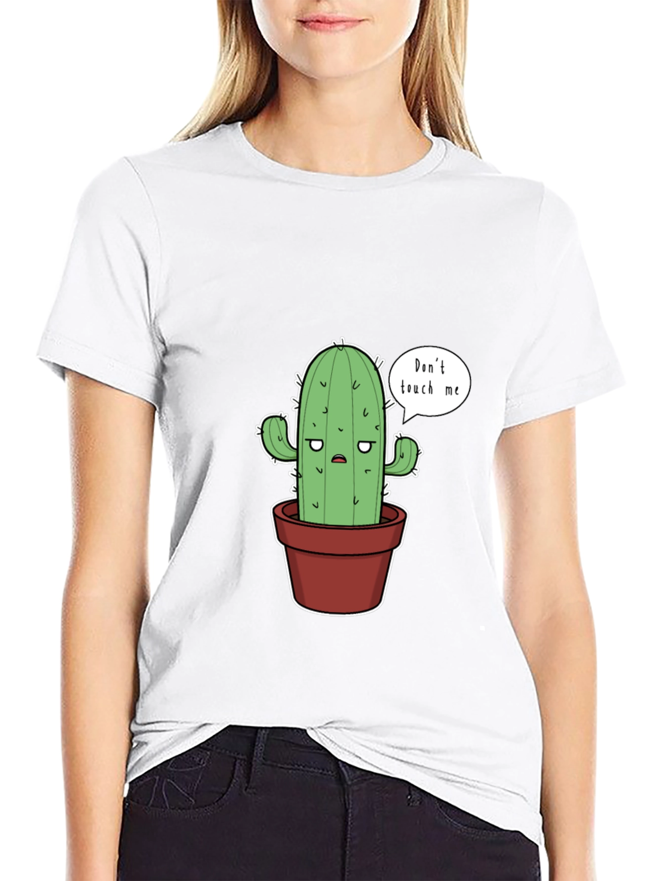 Dont Touch Me Cactus Graphic Tee