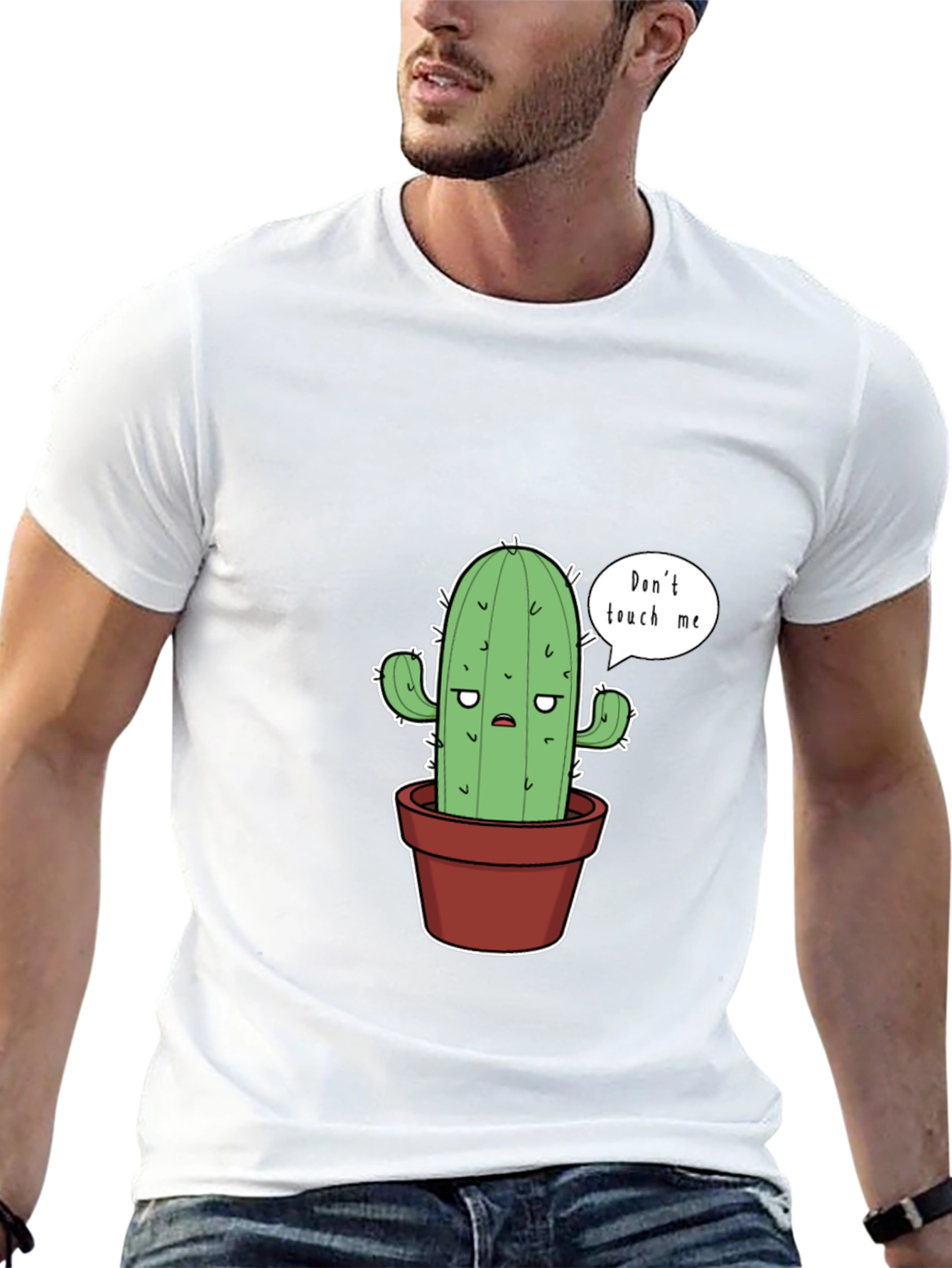 Dont Touch Me Cactus Graphic Tee
