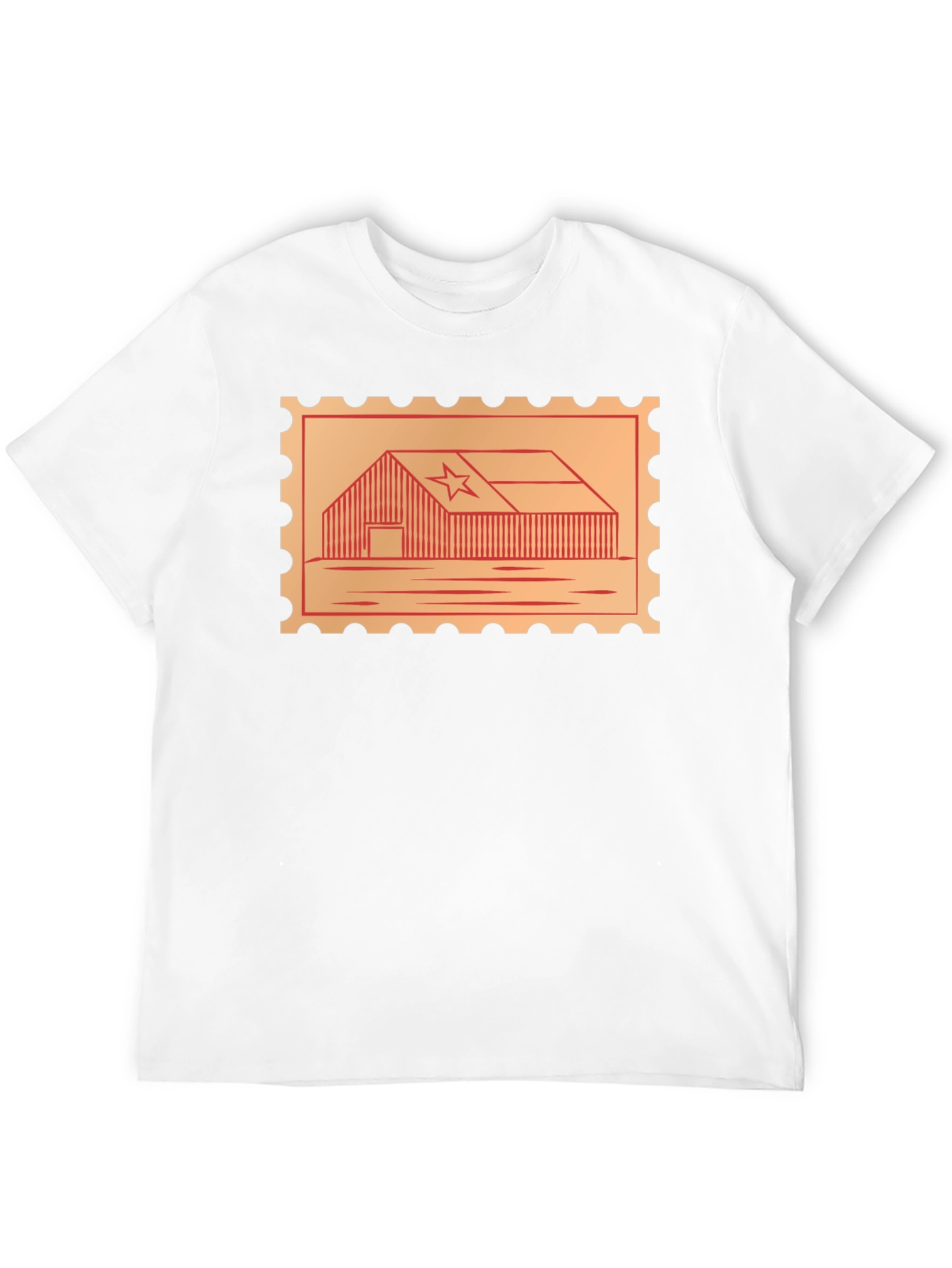 Texas Barn Stamp T-Shirt - Graphic Tee