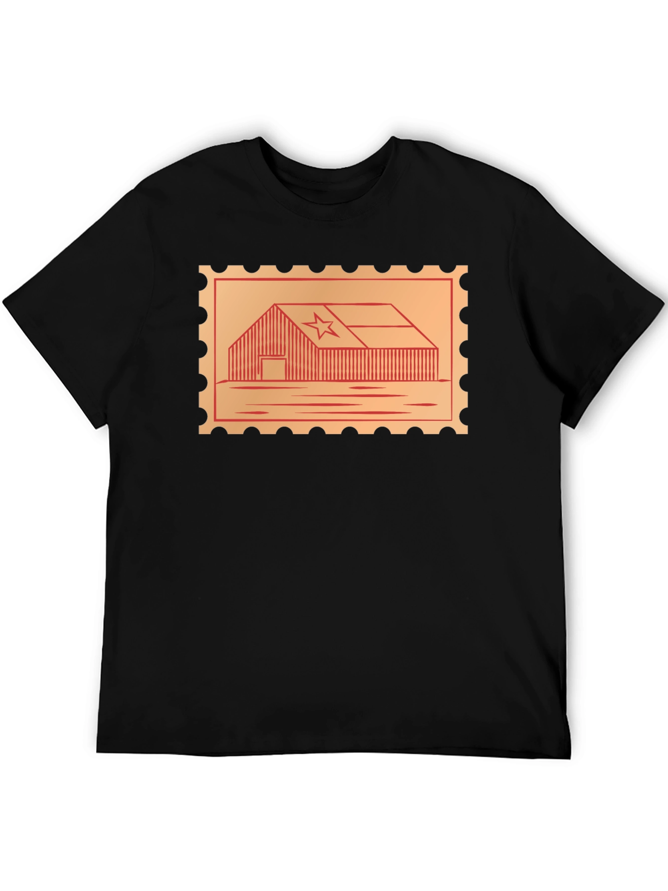 Texas Barn Stamp T-Shirt - Graphic Tee