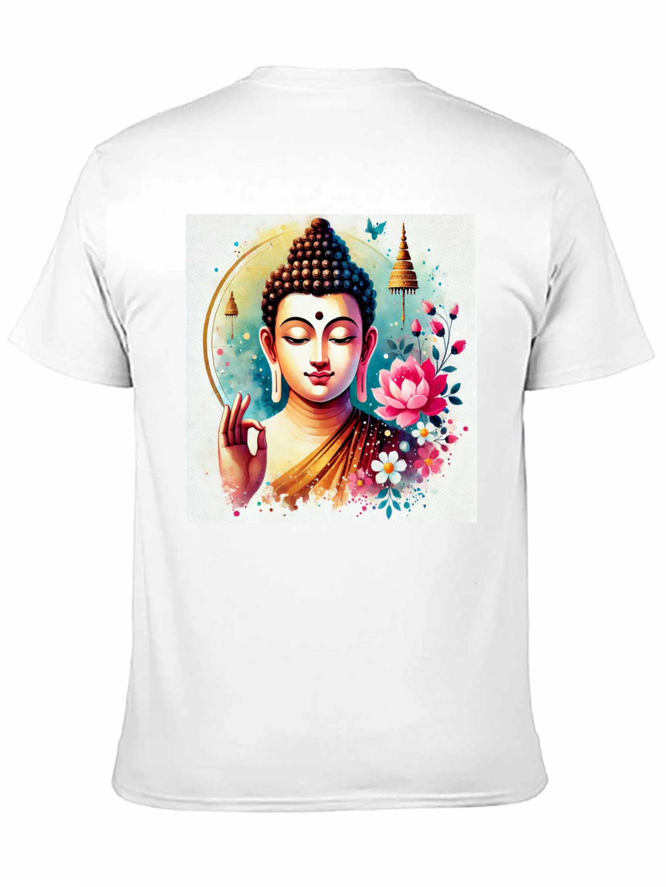 Buddha Art T-Shirt: Spiritual Zen Style