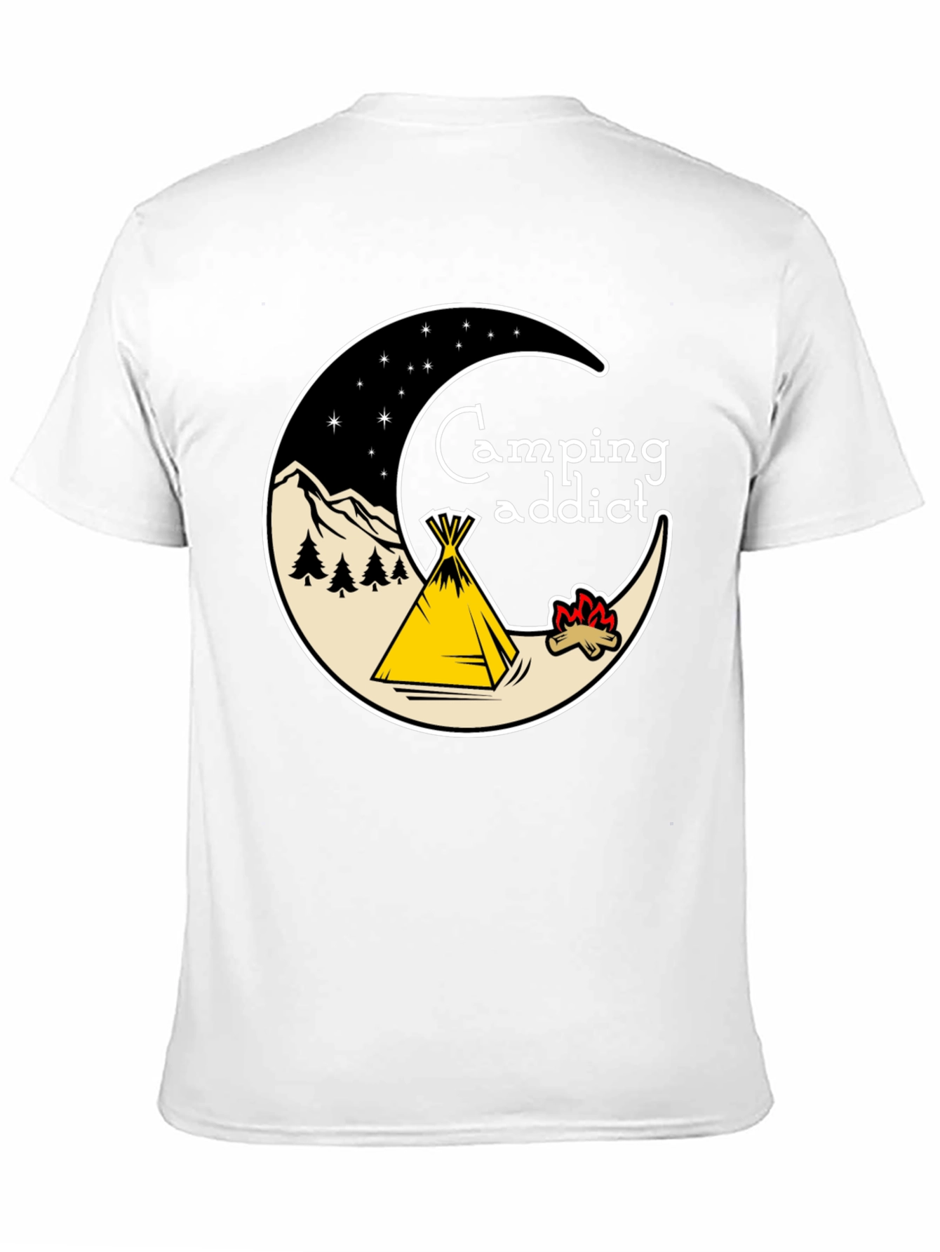 Camping Addict Graphic T-Shirt - Adventure Tee