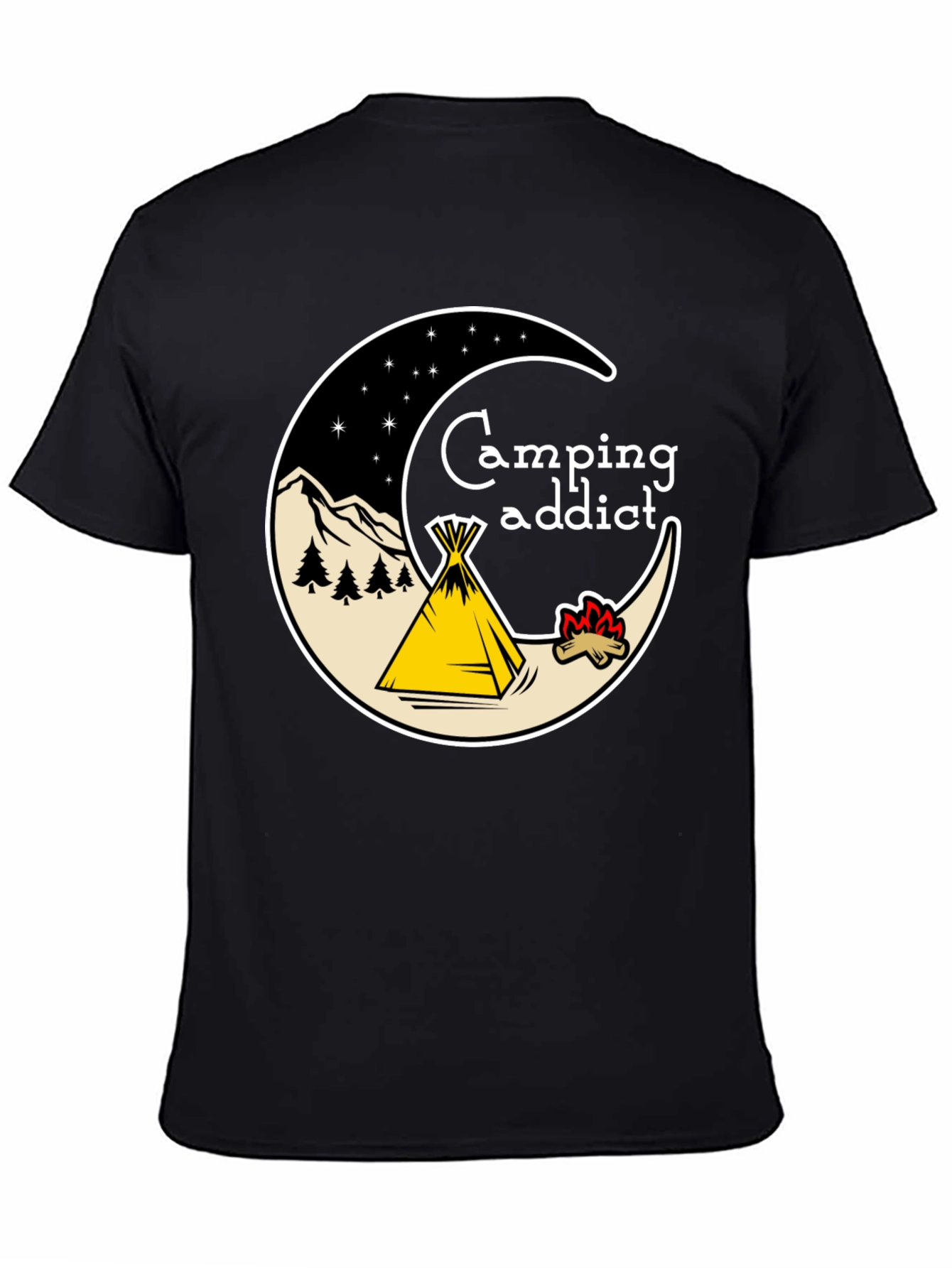 Camping Addict Graphic T-Shirt - Adventure Tee
