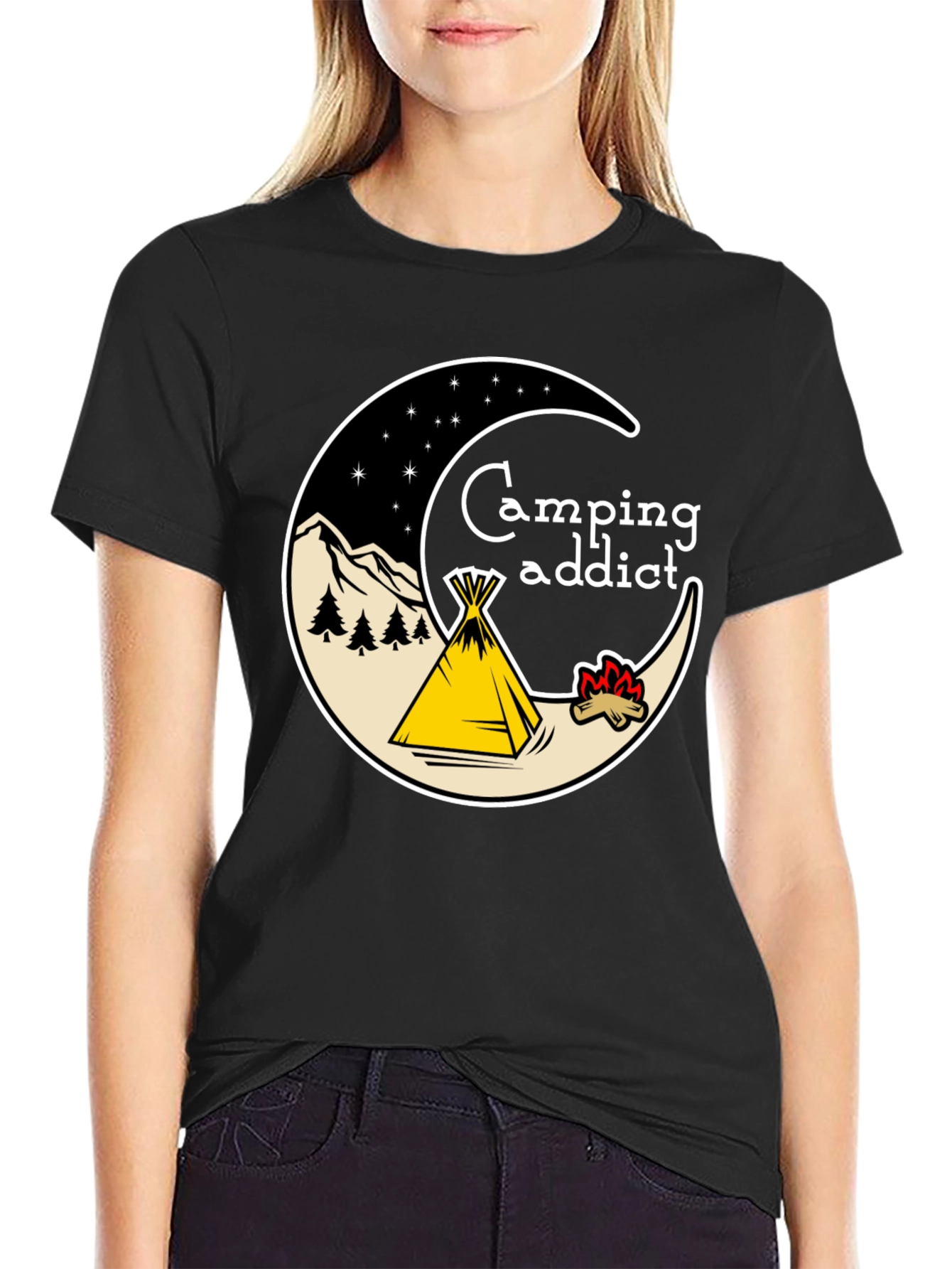 Camping Addict Graphic T-Shirt - Adventure Tee