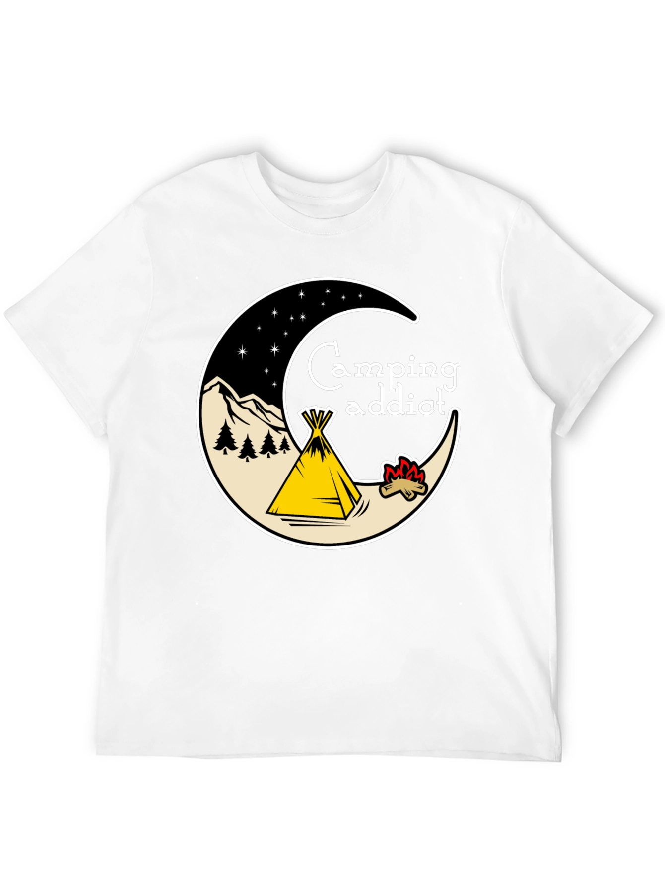 Camping Addict Graphic T-Shirt - Adventure Tee