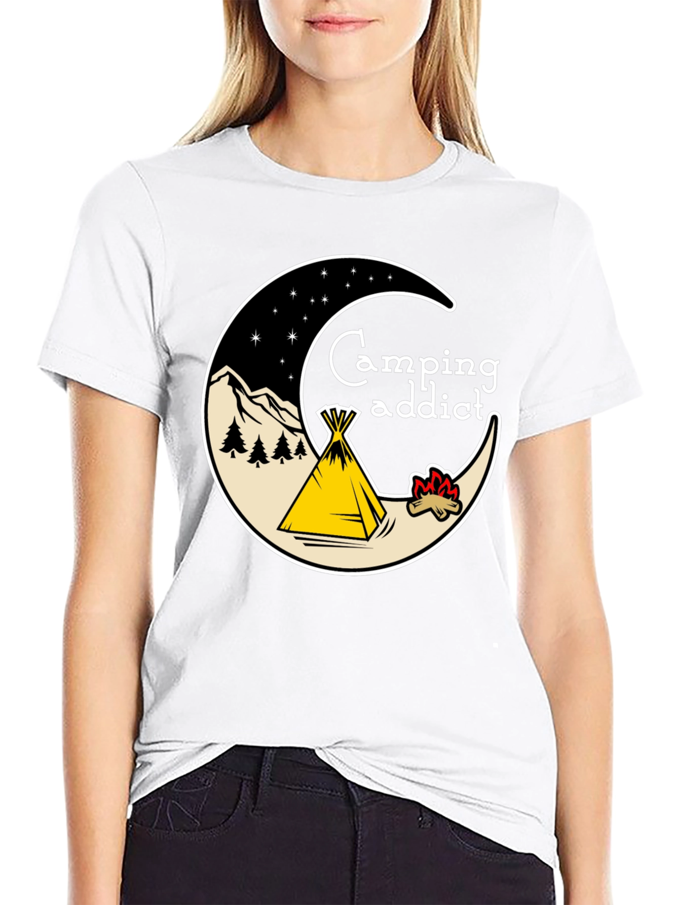 Camping Addict Graphic T-Shirt - Adventure Tee