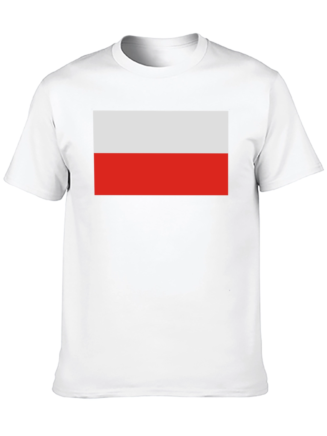 Poland Flag T-Shirt - Black Casual Tee