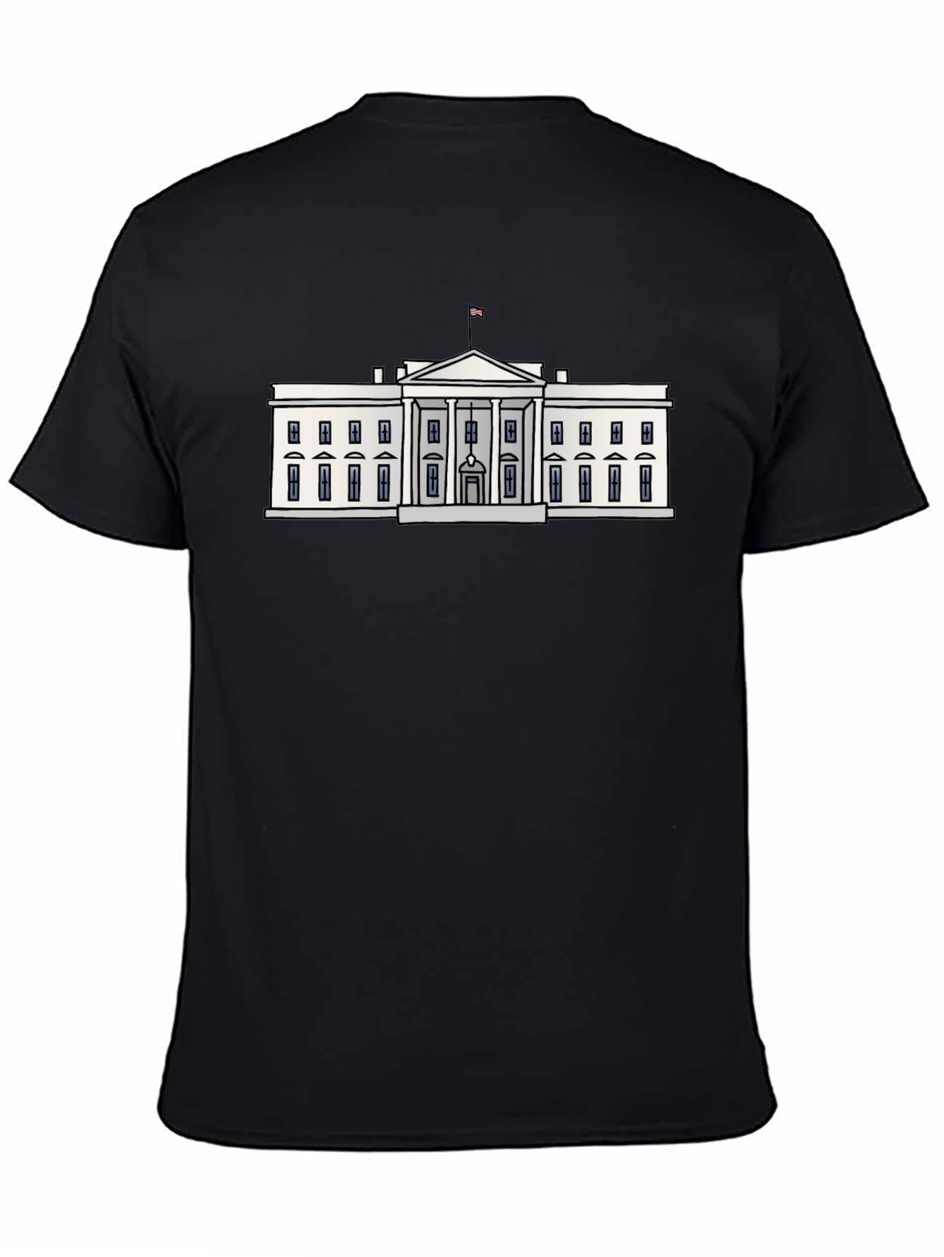 White House Graphic Tee - Patriotic Style