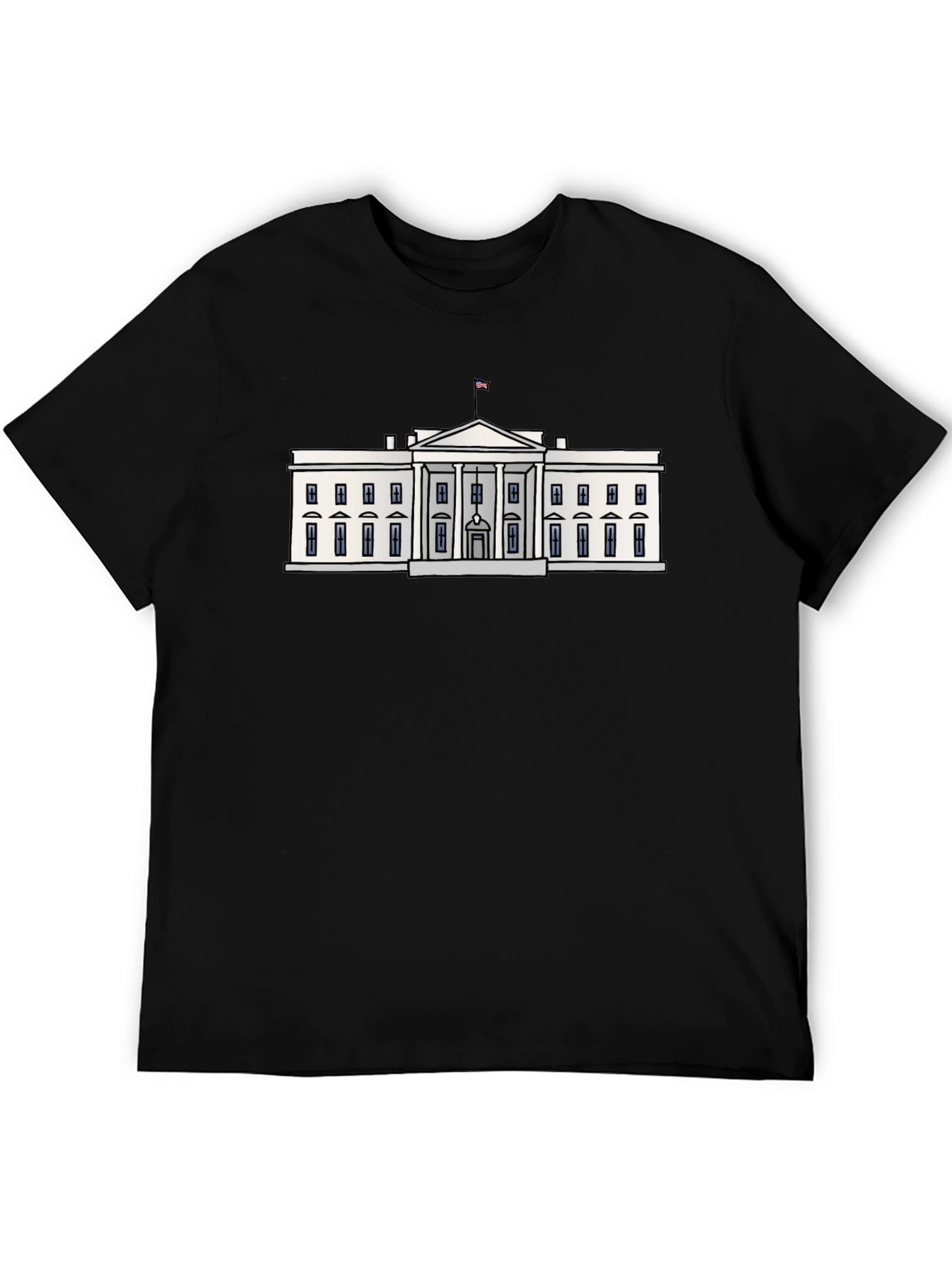 White House Graphic Tee - Patriotic Style